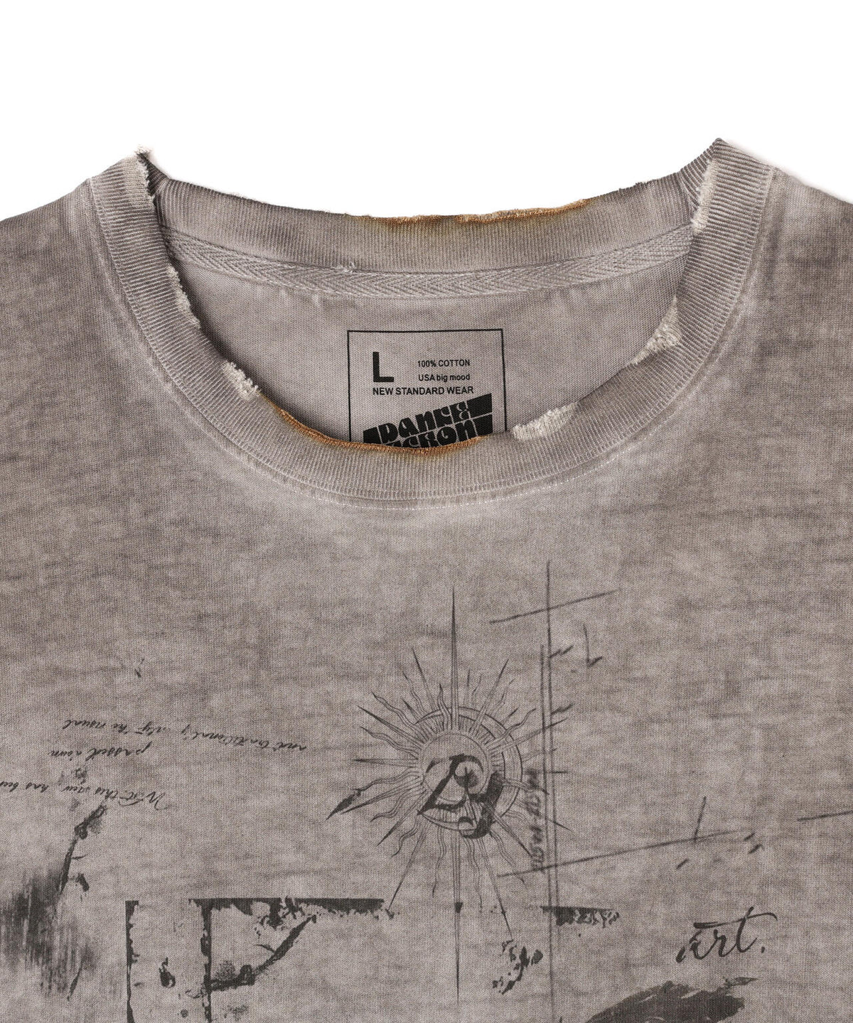 DankeSchon/ダンケシェーン/BURN S/S TEE PRAY