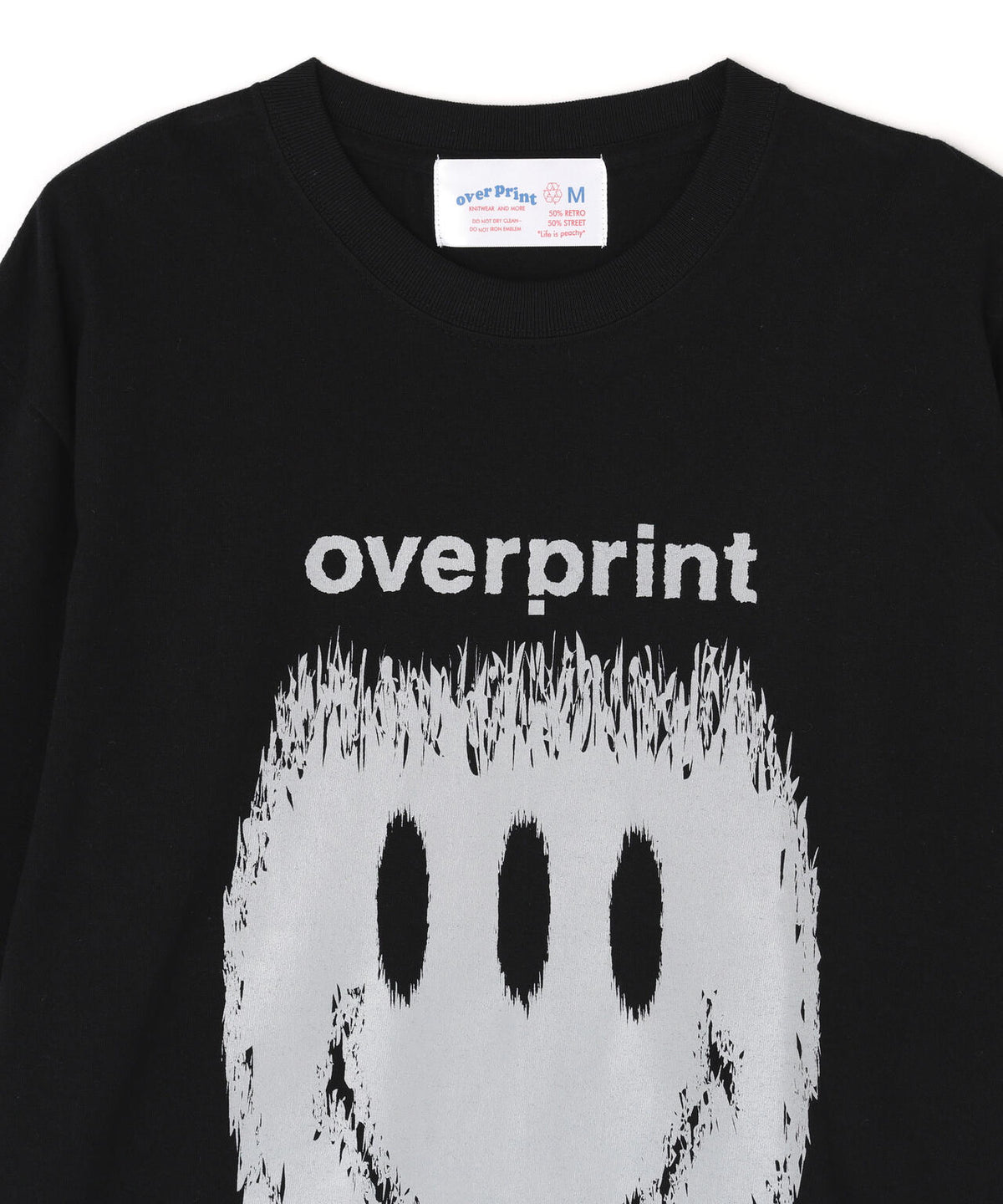overprint/オーバープリント/INSIDE TEE