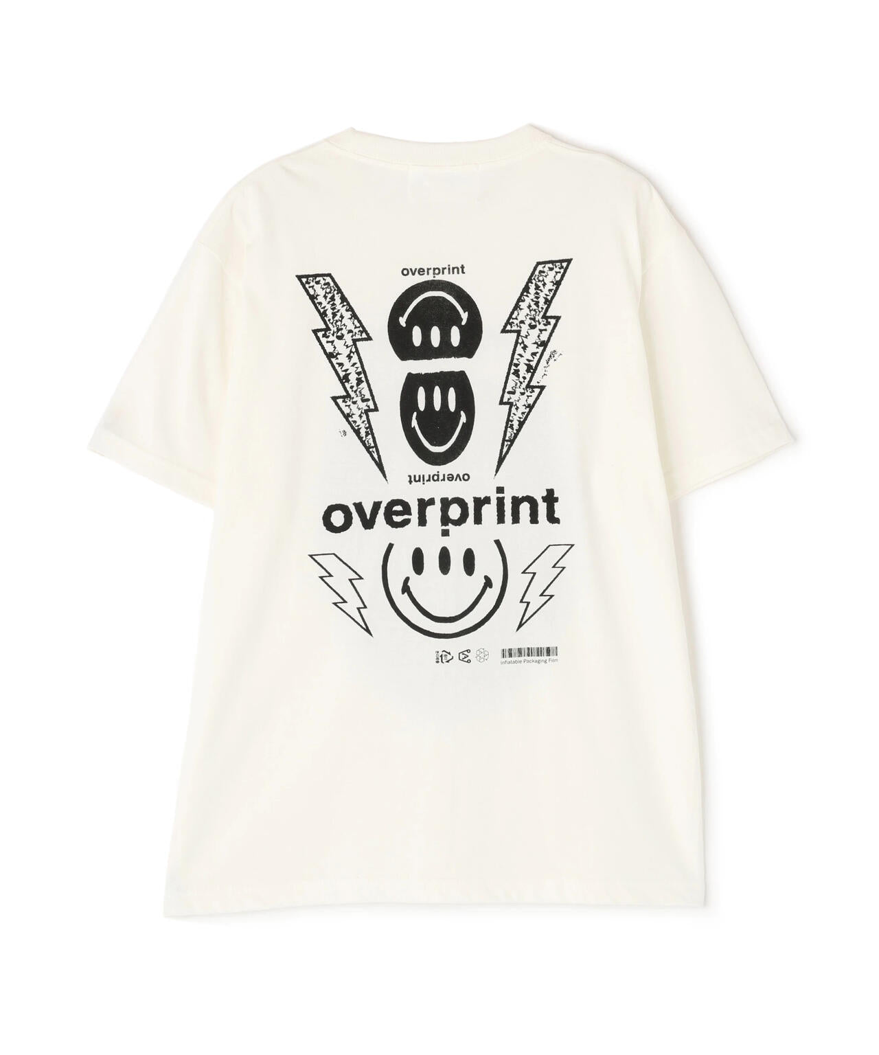 overprint/オーバープリント/INSIDE TEE