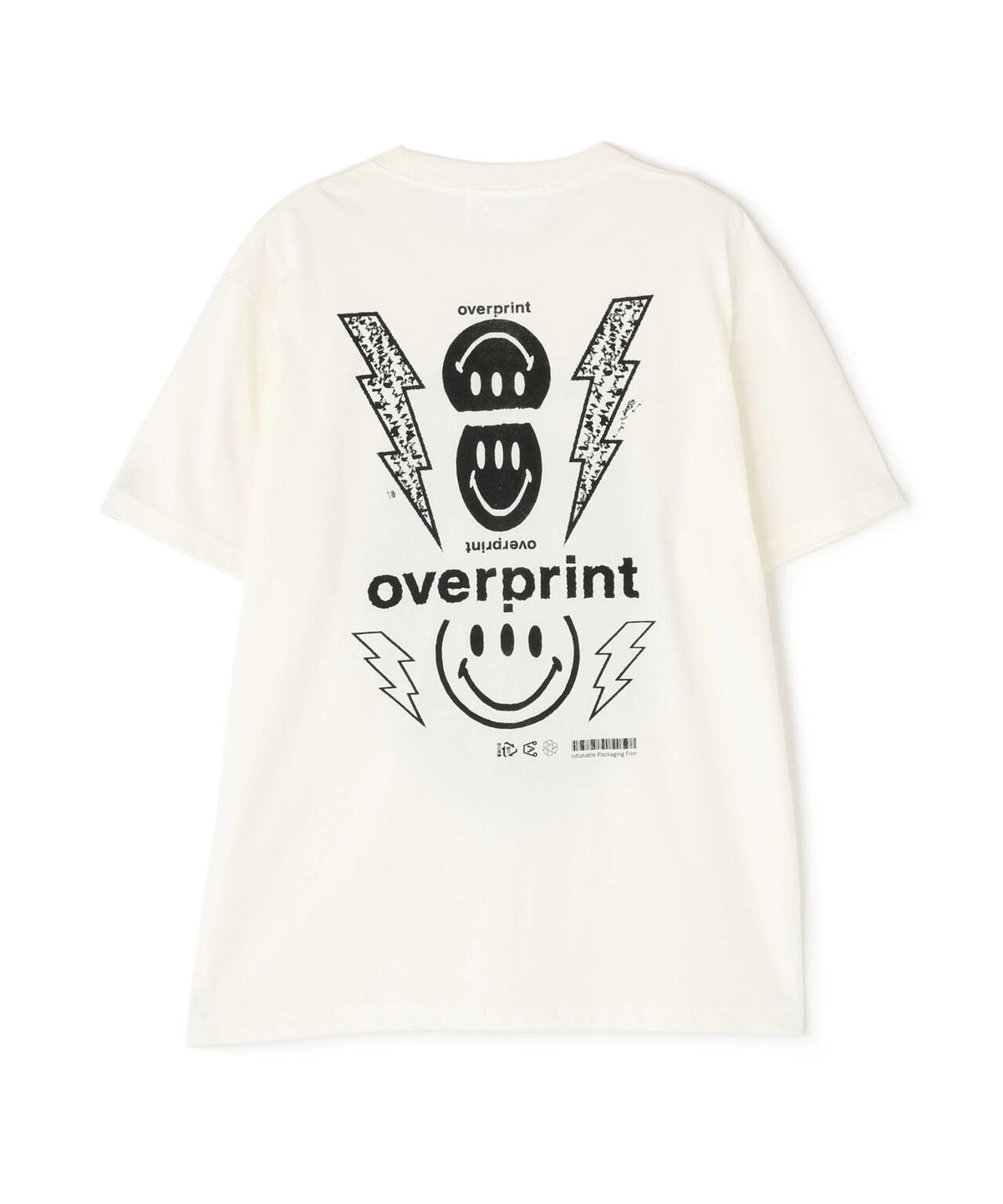 overprint/オーバープリント/INSIDE TEE