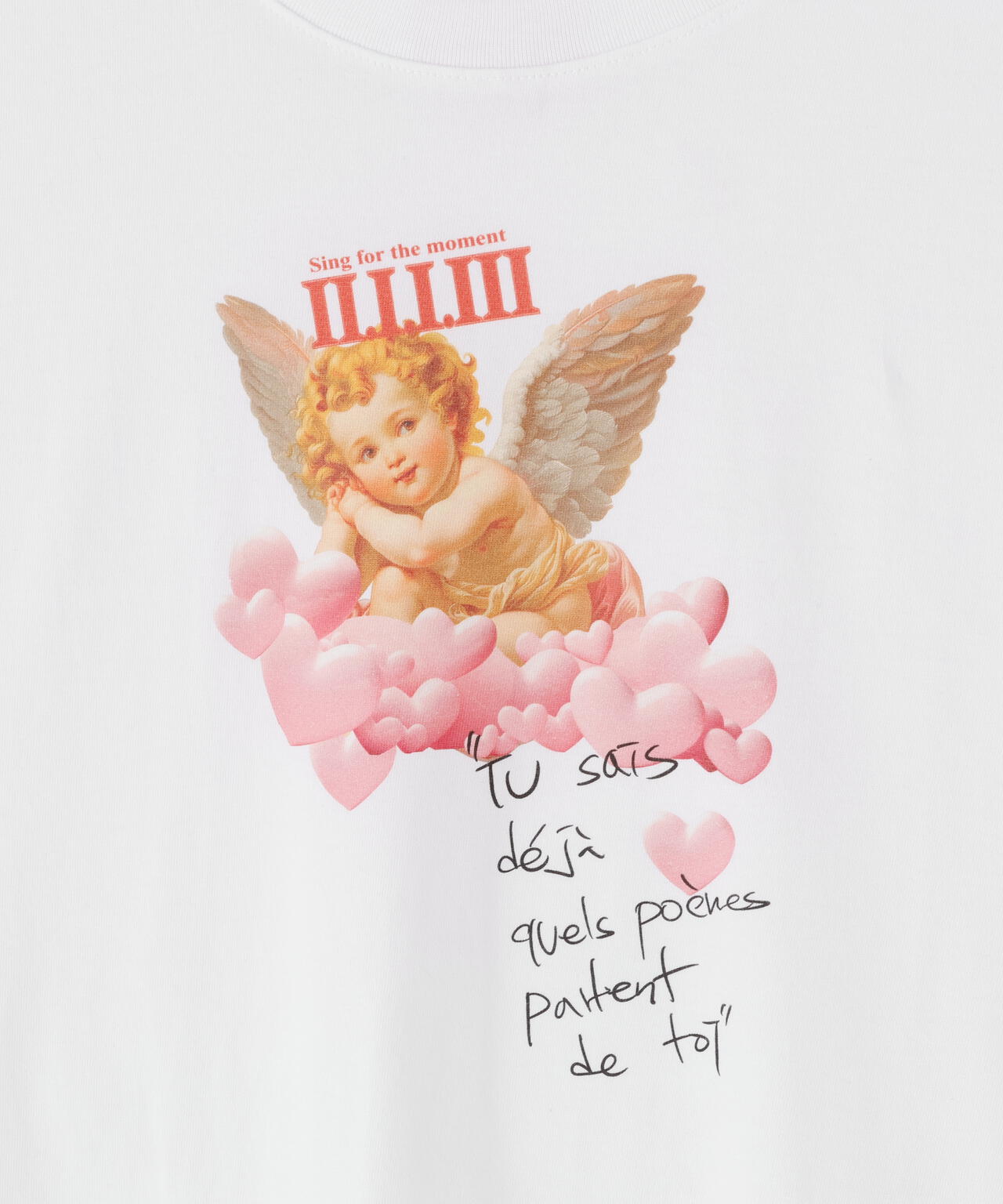 2113STUDIO/イイルイルサムスタジオ/Loose fit Tshirts Heart cloud