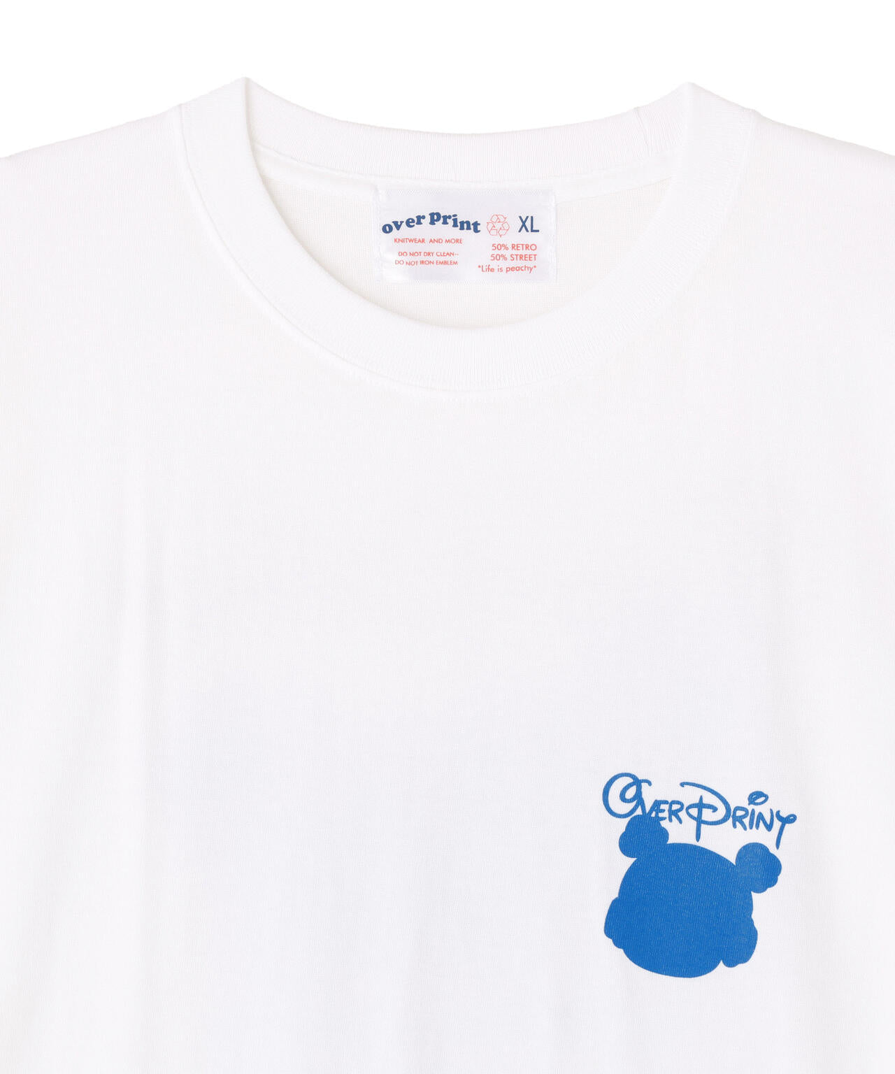 overprint/オーバープリント/BECAUSE TEE