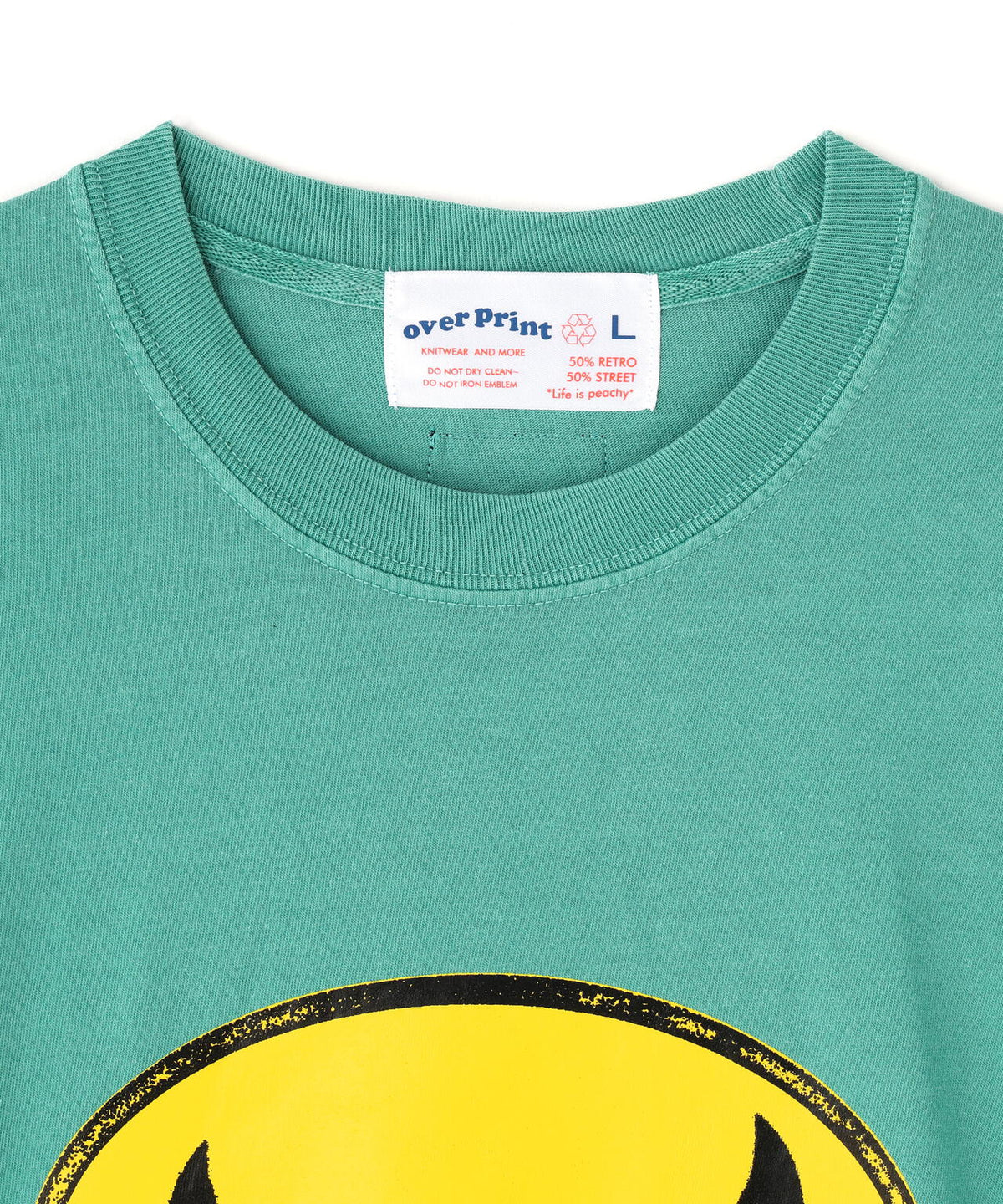 overprint/オーバープリント/BAD Tee