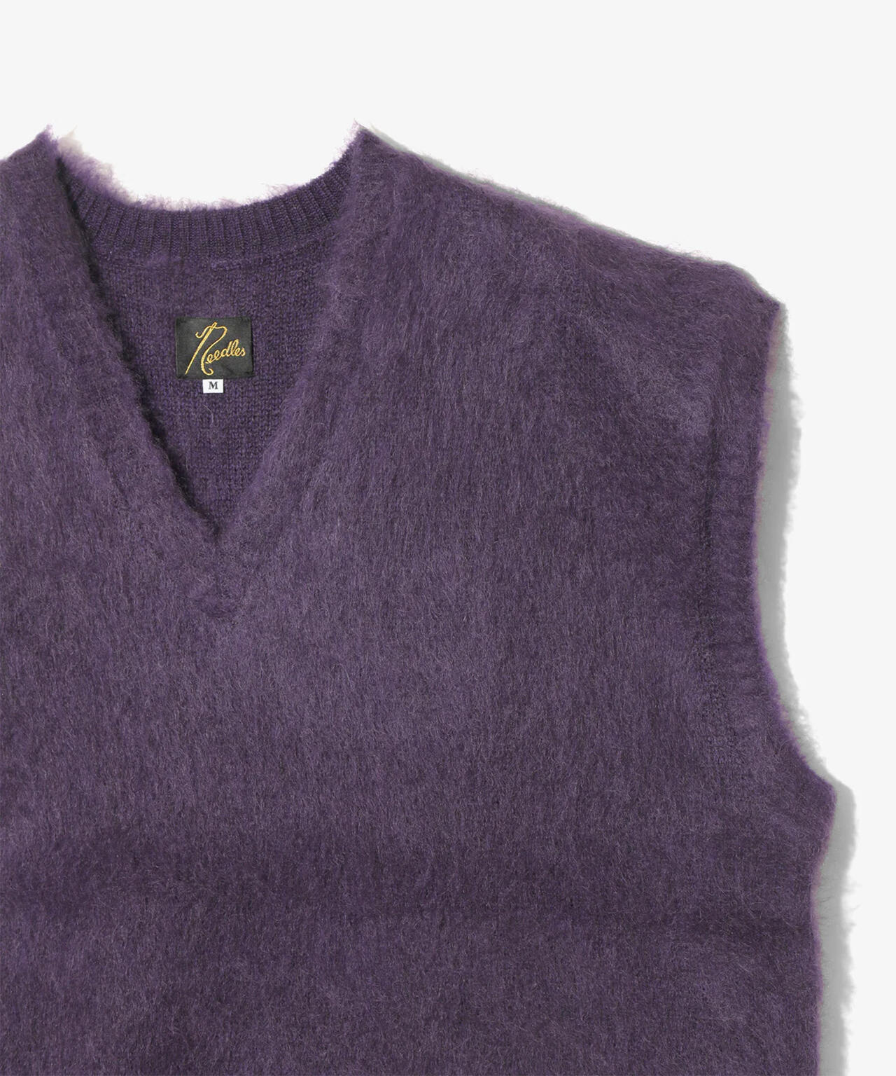 NEEDLES/ニードルズ/MOHAIR KNIT VEST - SOLID