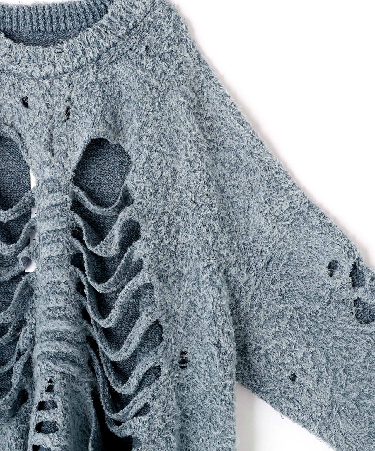 doublet/ダブレット/RIBCAGE KNIT PULLOVER