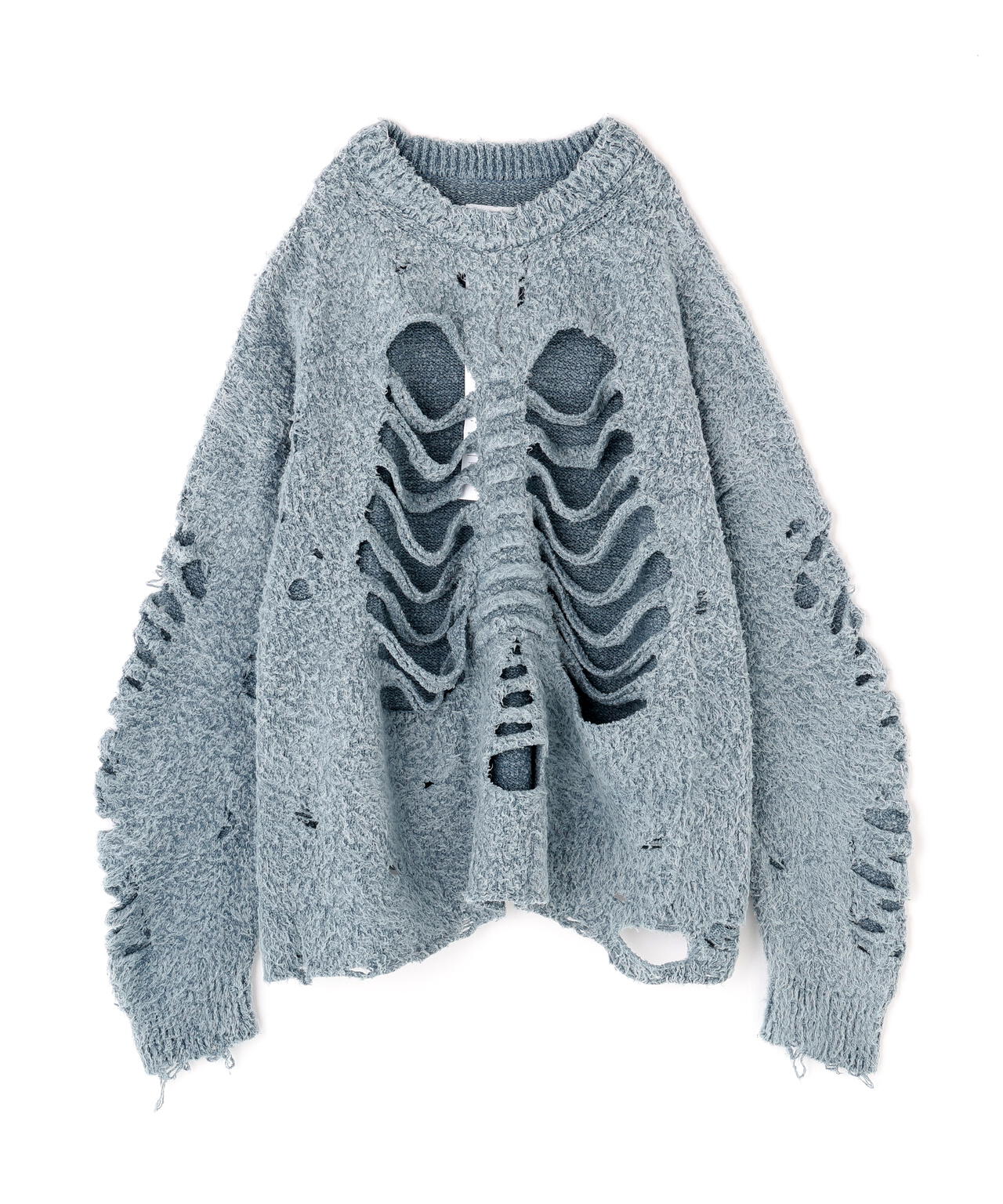 doublet/ダブレット/RIBCAGE KNIT PULLOVER