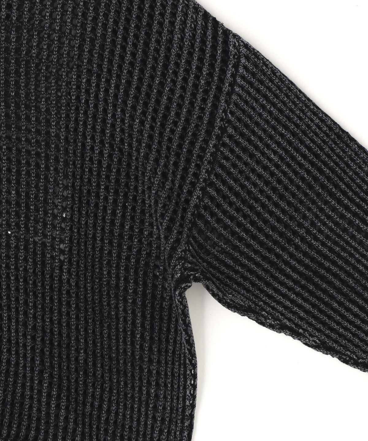 DankeSchon/ダンケシェーン/CHEMICAL MESH KNIT CREWNECK
