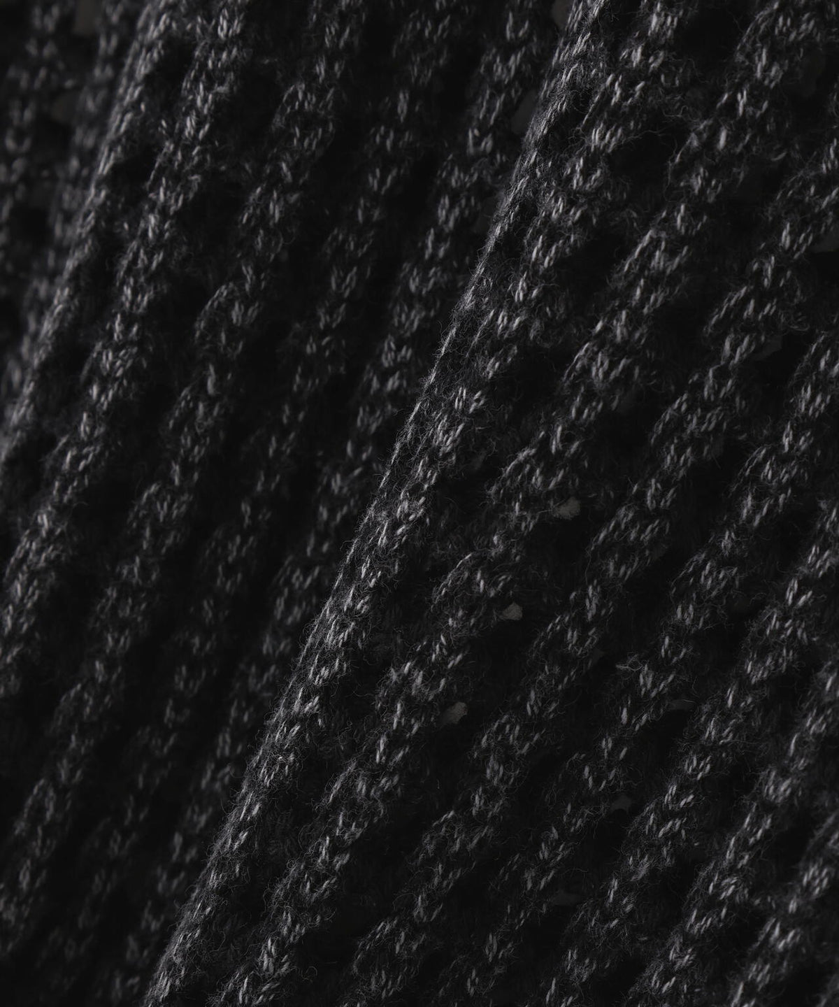 DankeSchon/ダンケシェーン/CHEMICAL MESH KNIT CREWNECK
