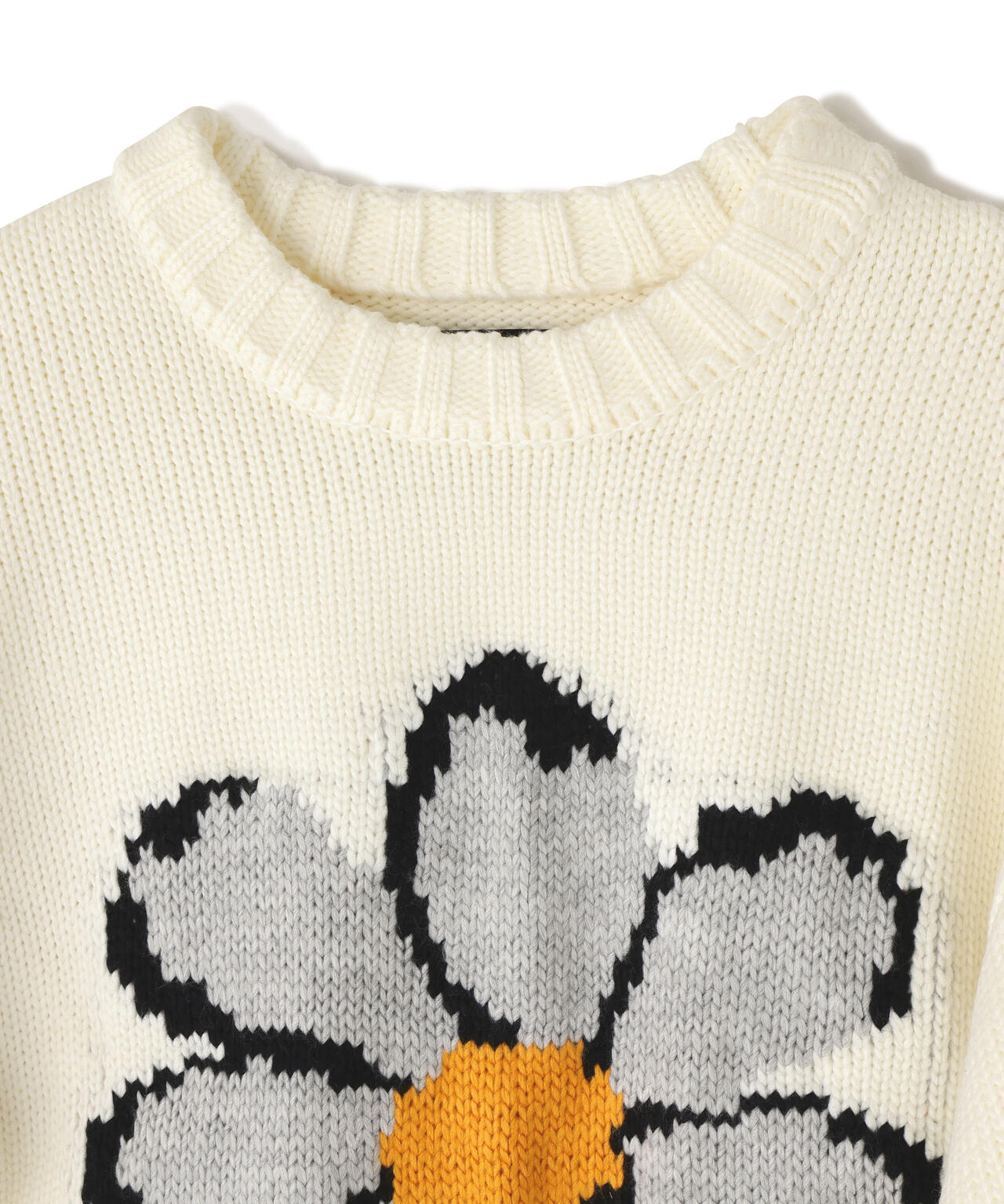 【WEB&DEPOT限定】DankeSchon/ダンケシェーン/1.5GG FLOWER KNIT