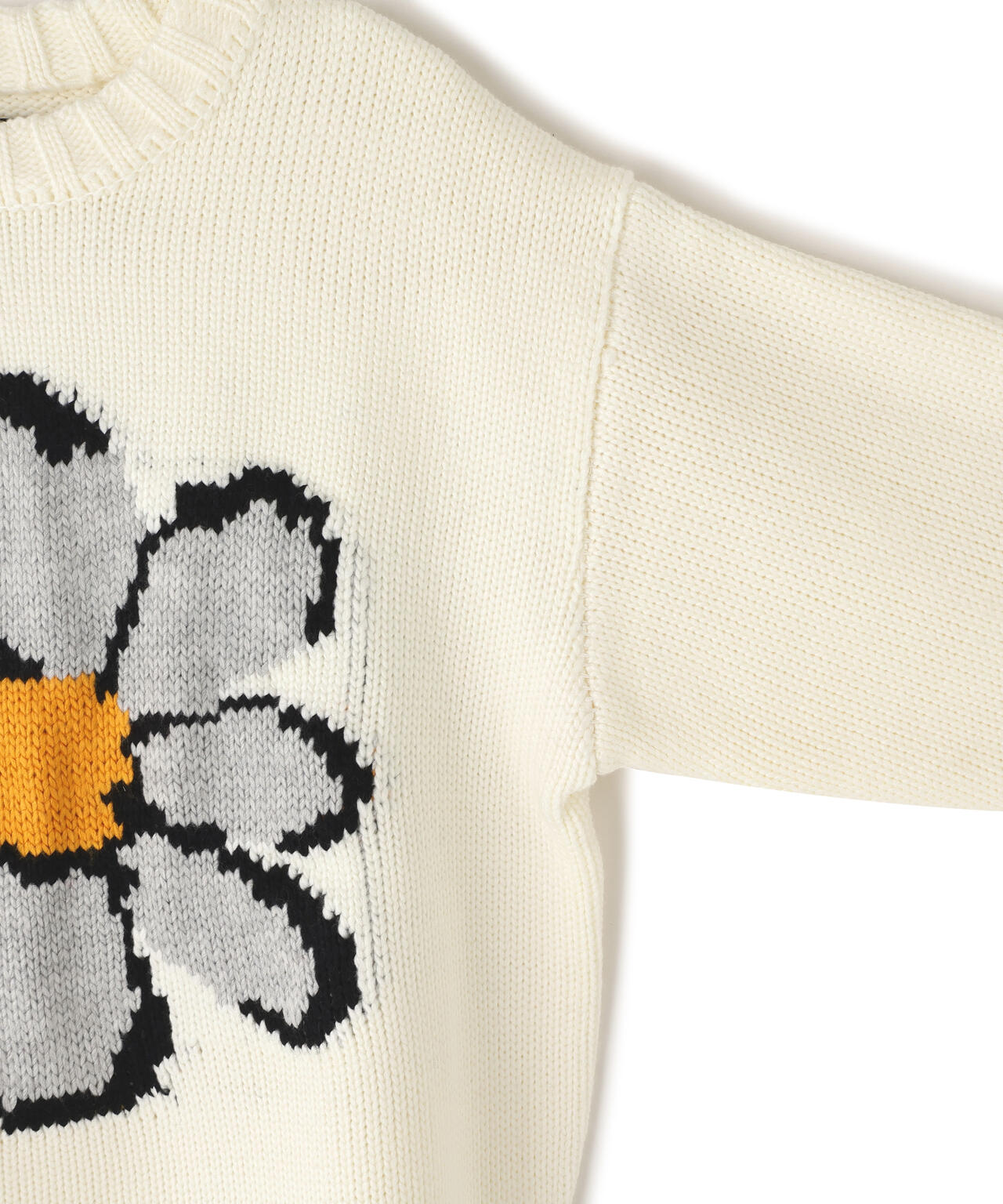 【WEB&DEPOT限定】DankeSchon/ダンケシェーン/1.5GG FLOWER KNIT