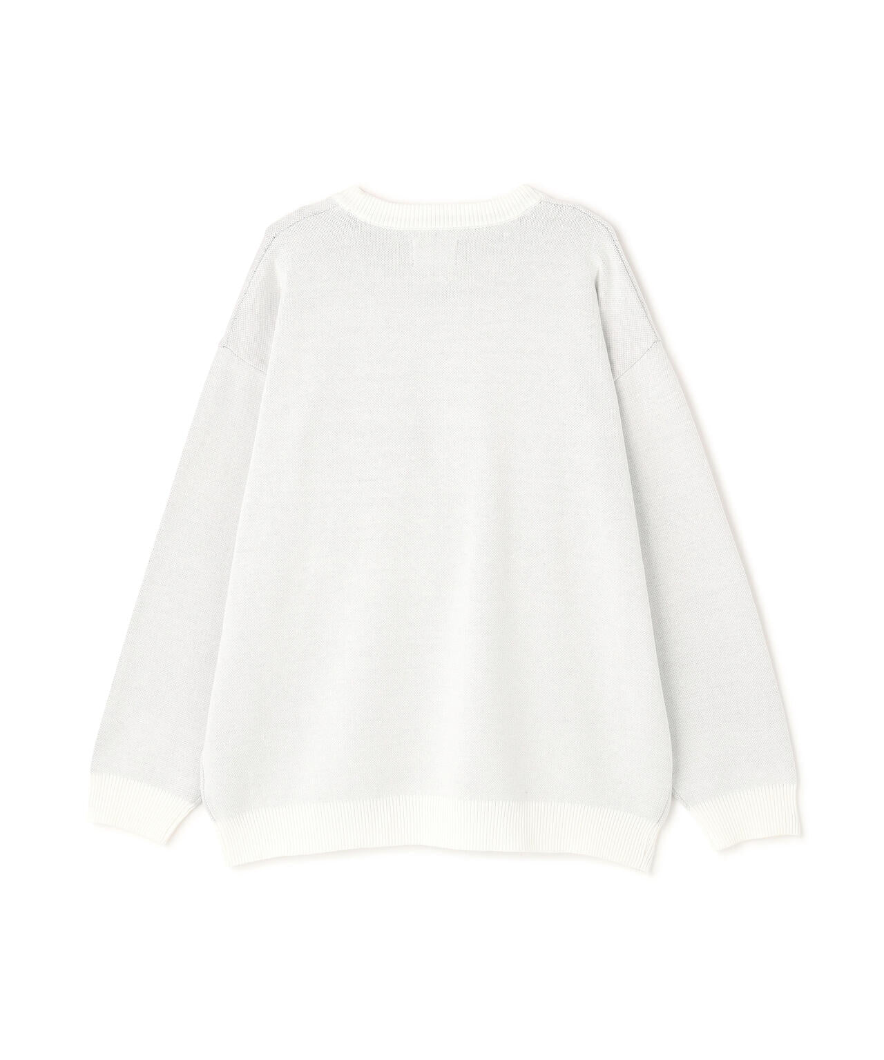 【WEB&DEPOT限定】DankeSchon/ダンケシェーン/W JACQUARD DOG KNIT