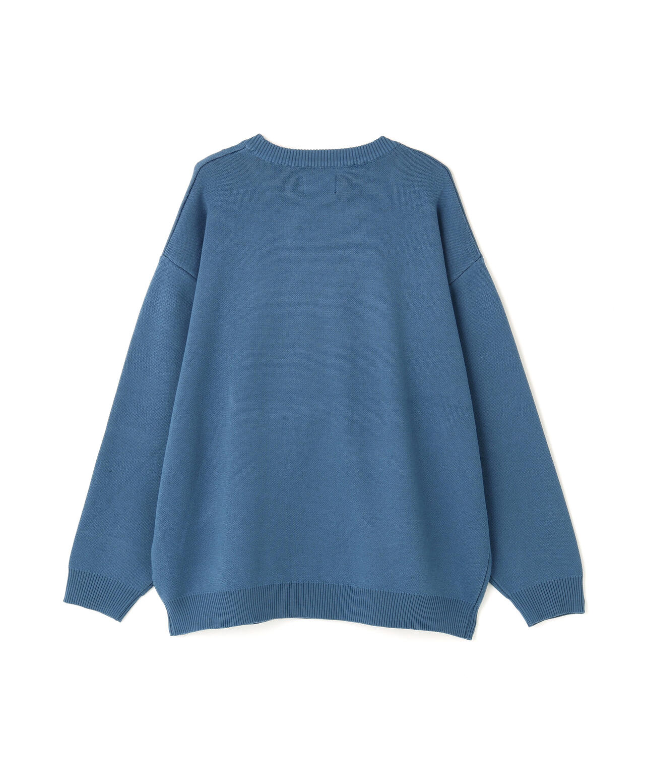 【WEB&DEPOT限定】DankeSchon/ダンケシェーン/W JACQUARD DOG KNIT