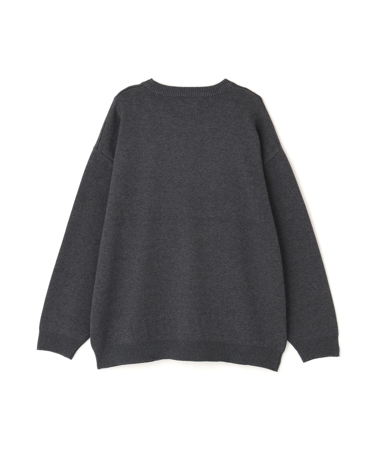 【WEB&DEPOT限定】DankeSchon/ダンケシェーン/W JACQUARD DOG KNIT