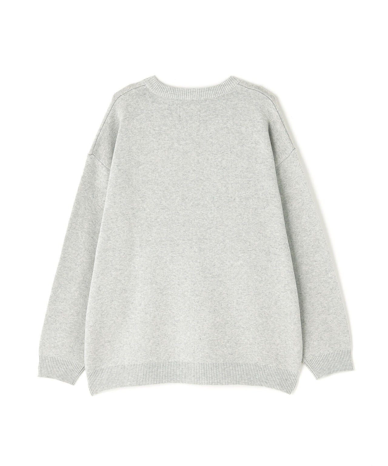 【WEB&DEPOT限定】DankeSchon/ダンケシェーン/W JACQUARD CAT KNIT