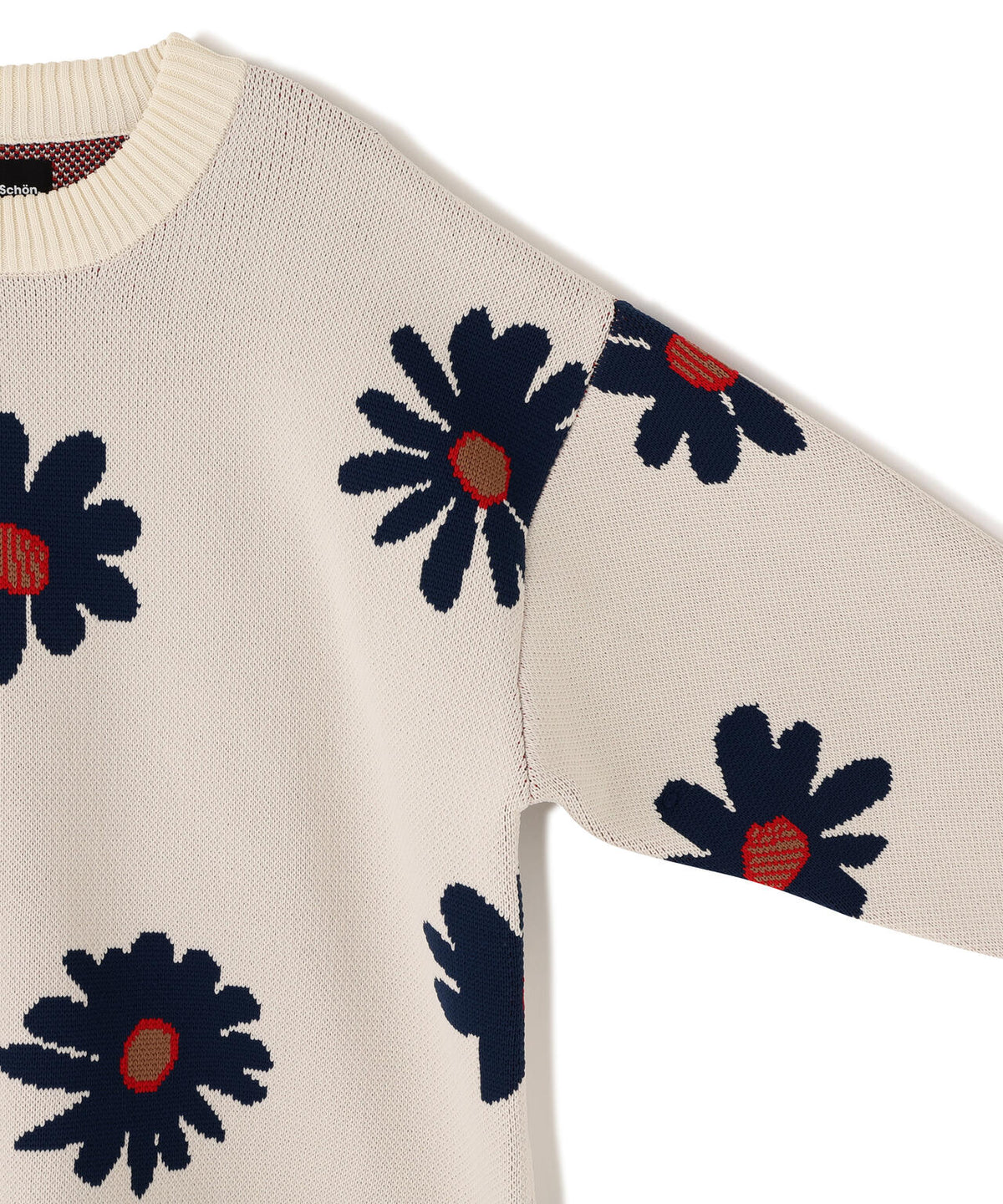 【WEB&DEPOT限定】DankeSchon/ダンケシェーン/AIRY FLOWER KNIT