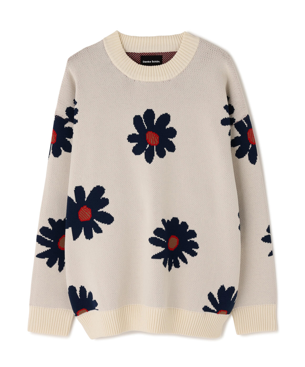 【WEB&DEPOT限定】DankeSchon/ダンケシェーン/AIRY FLOWER KNIT