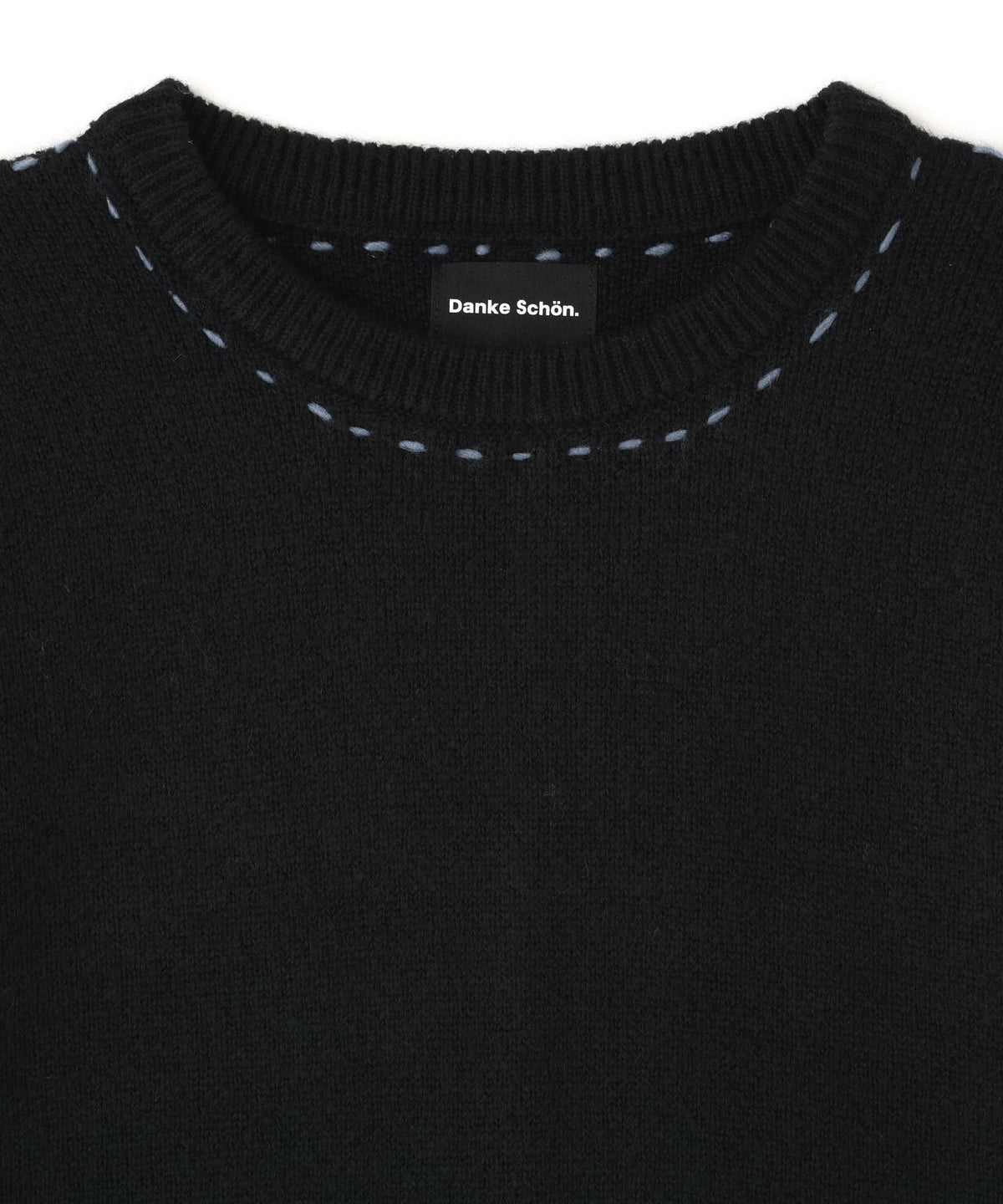 【WEB&DEPOT限定】DankeSchon/ダンケシェーン/ST KNIT CREWNECK