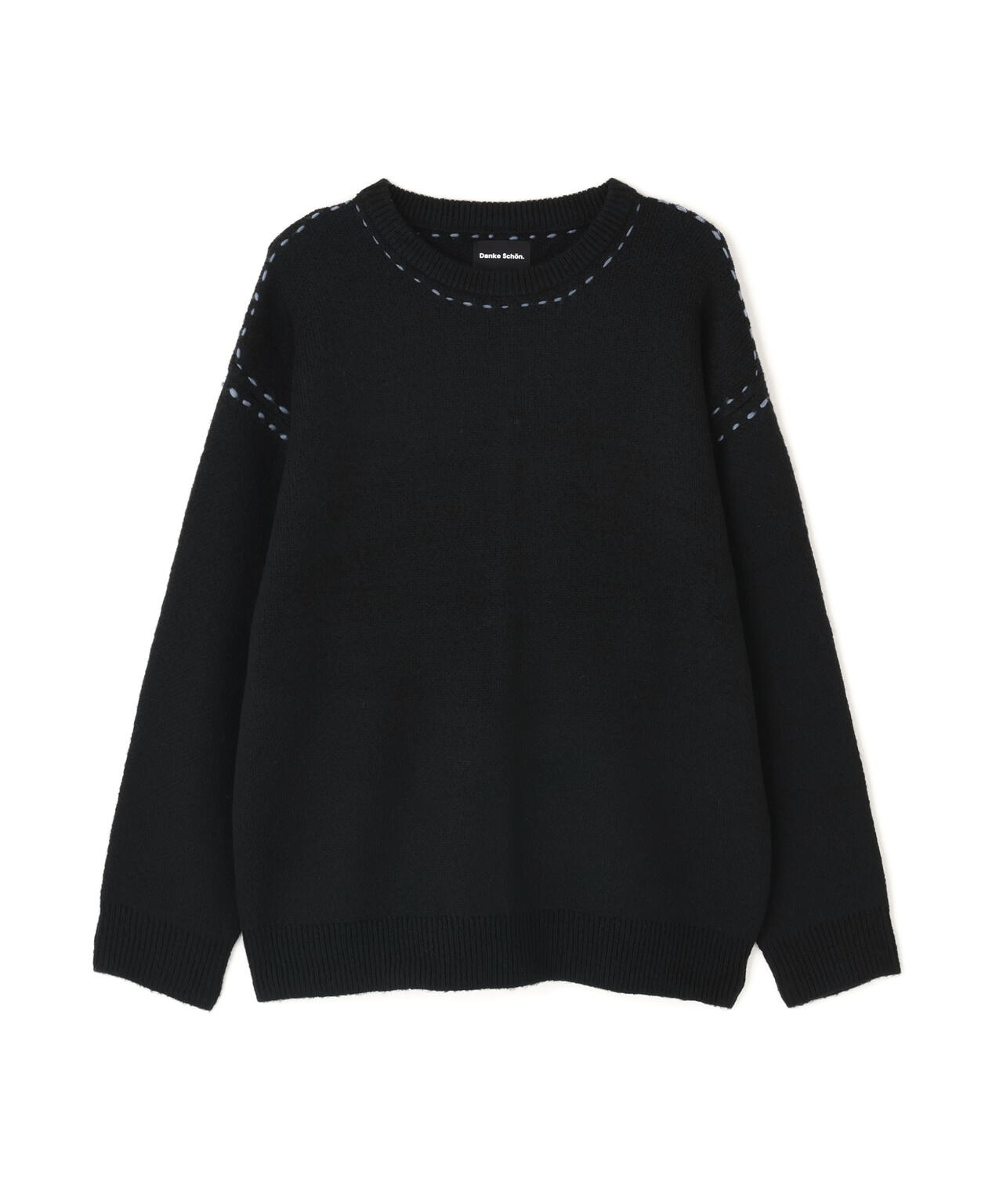 【WEB&DEPOT限定】DankeSchon/ダンケシェーン/ST KNIT CREWNECK