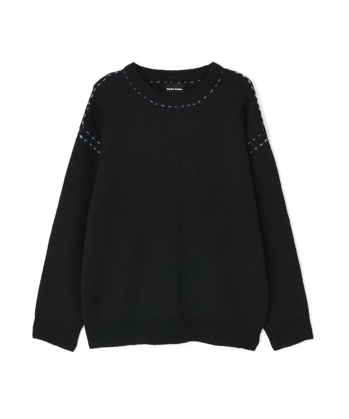 【WEB&DEPOT限定】DankeSchon/ダンケシェーン/ST KNIT CREWNECK