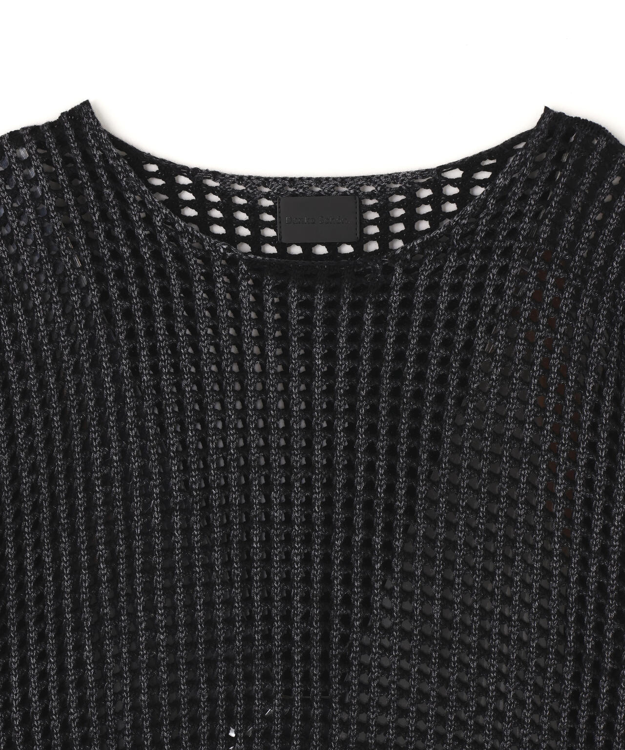 【WEB&DEPOT限定】DankeSchon/ダンケシェーン/CHEMICAL MESH KNIT CREWNECK