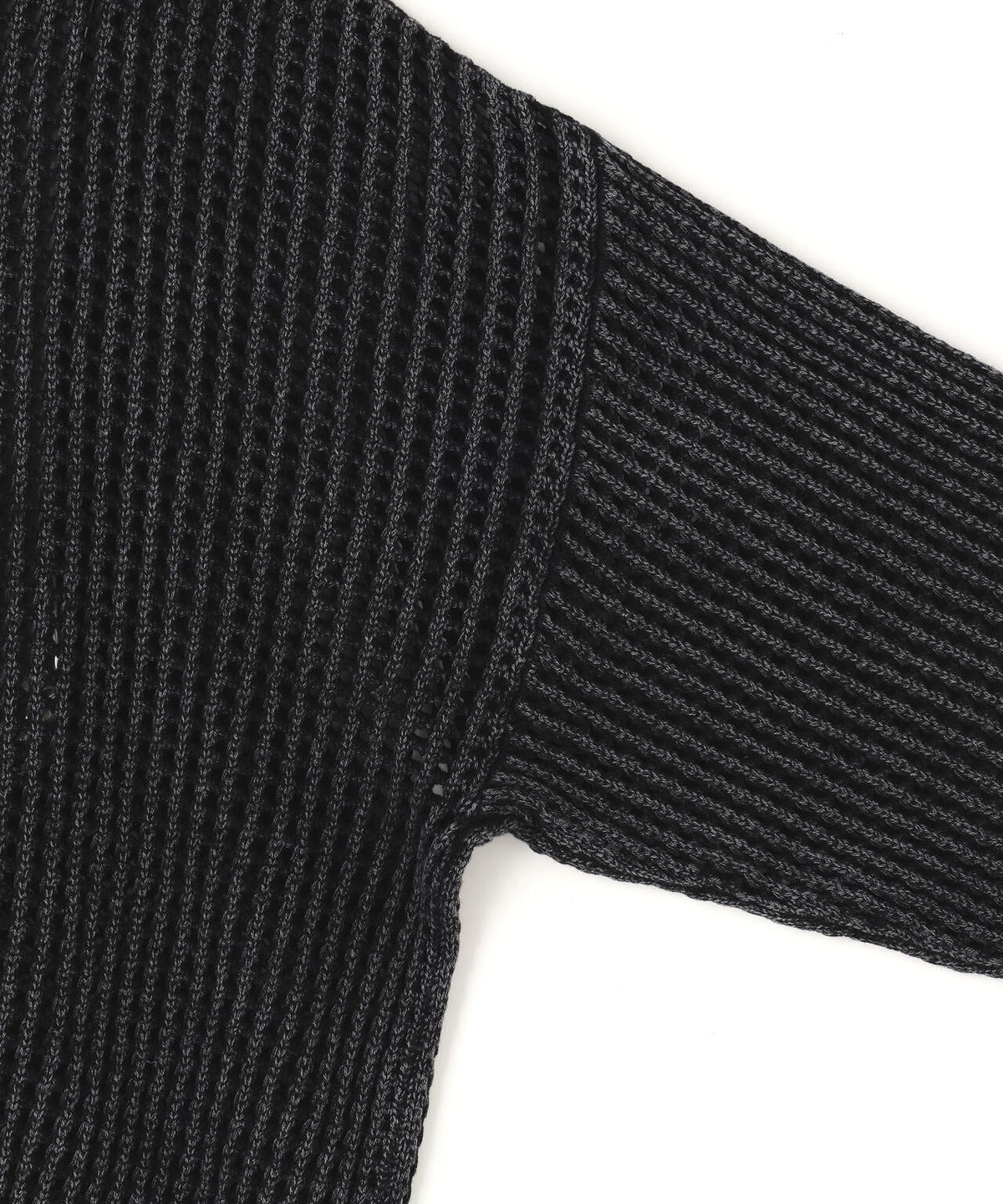 【WEB&DEPOT限定】DankeSchon/ダンケシェーン/CHEMICAL MESH KNIT CREWNECK