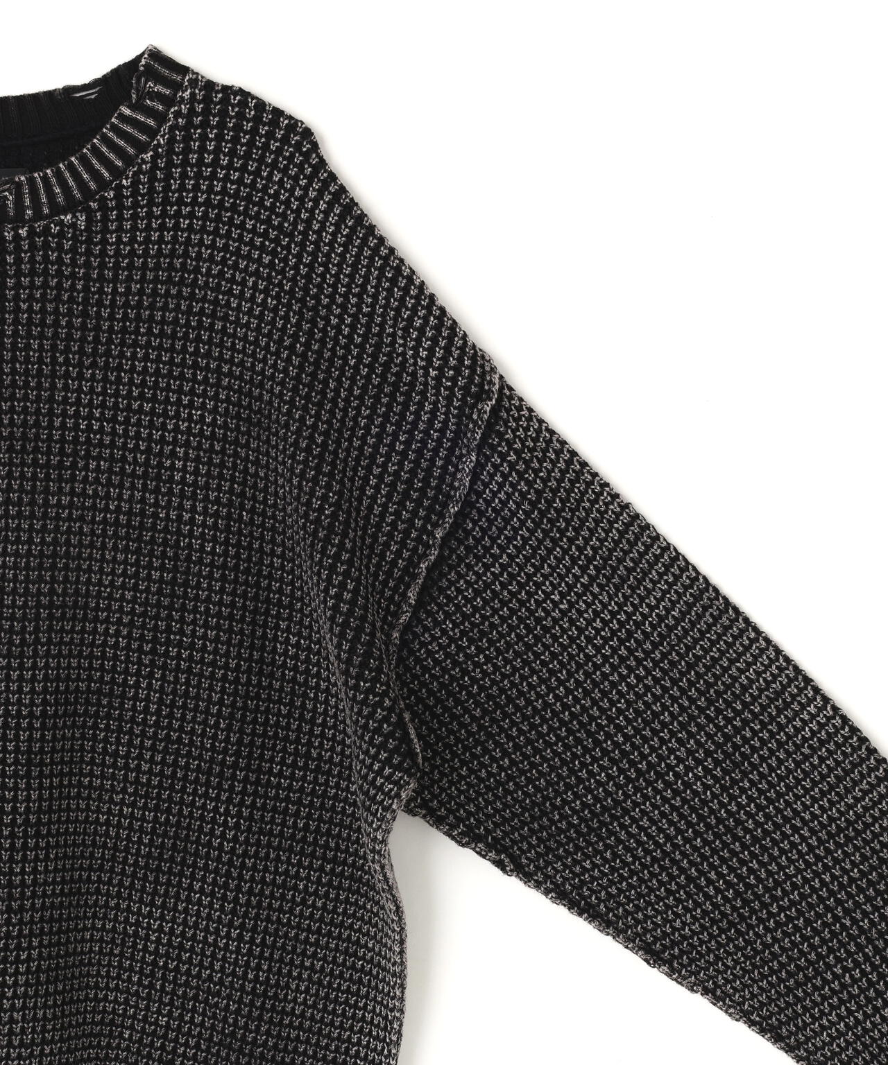 DankeSchon/ダンケシェーン/PIGMENT CHEMICAL AZE CREWNECK