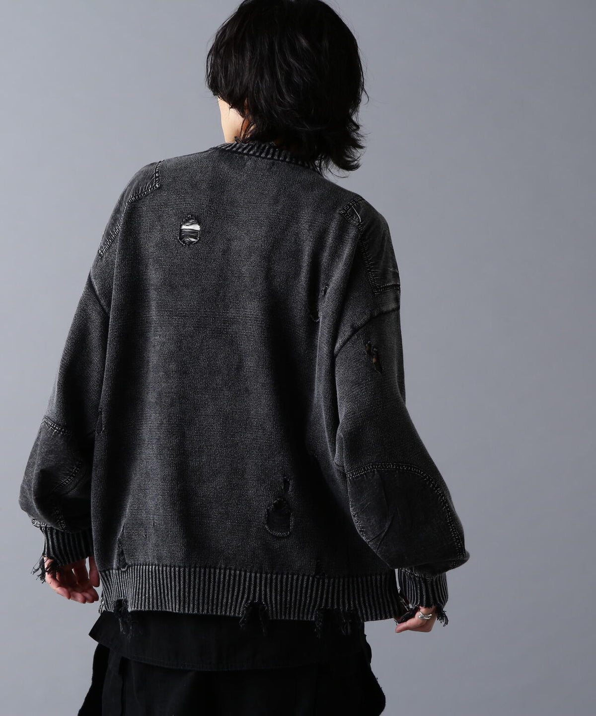 DankeSchon/ダンケシェーン/MILS KNIT CREWNECK