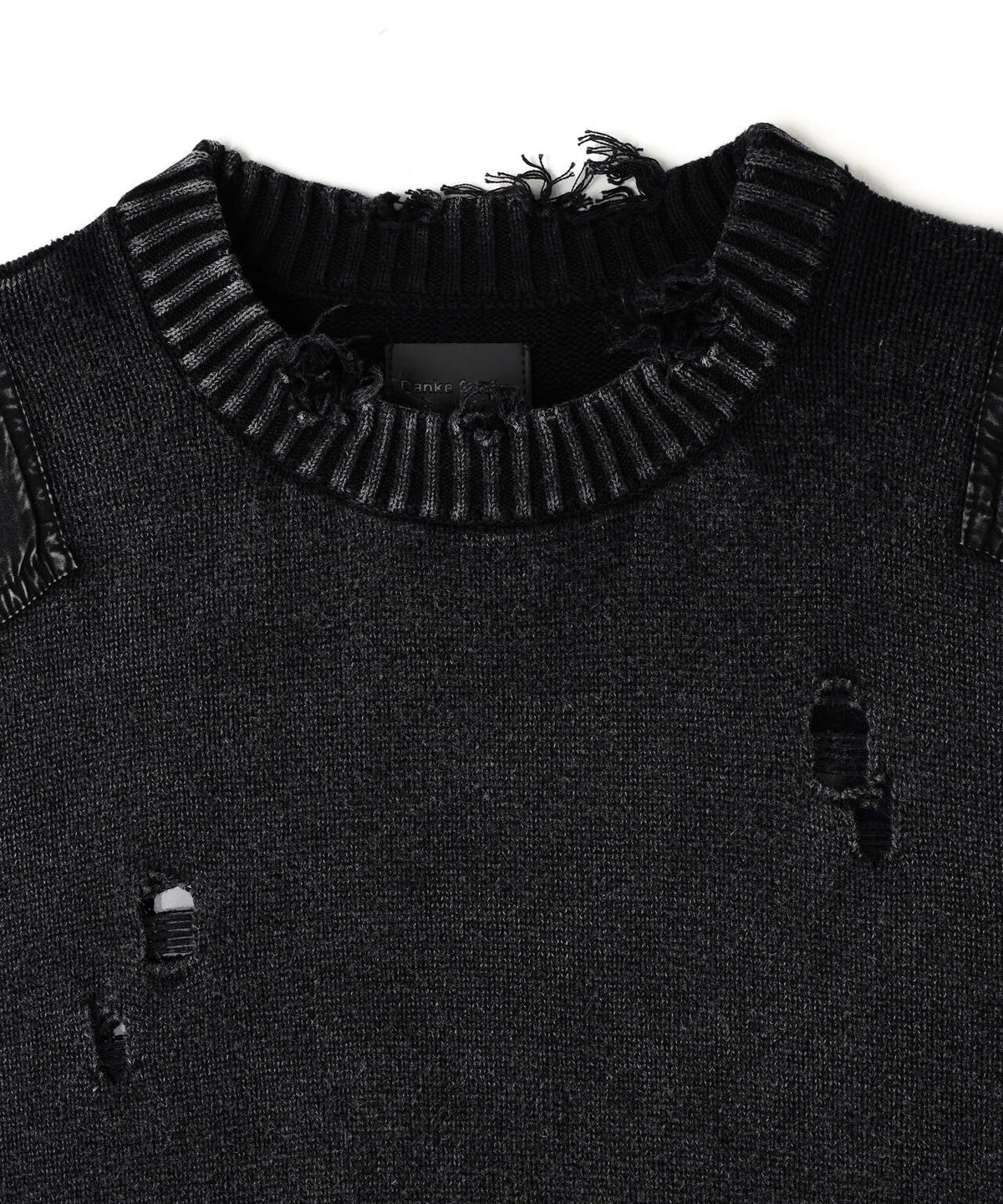 DankeSchon/ダンケシェーン/MILS KNIT CREWNECK