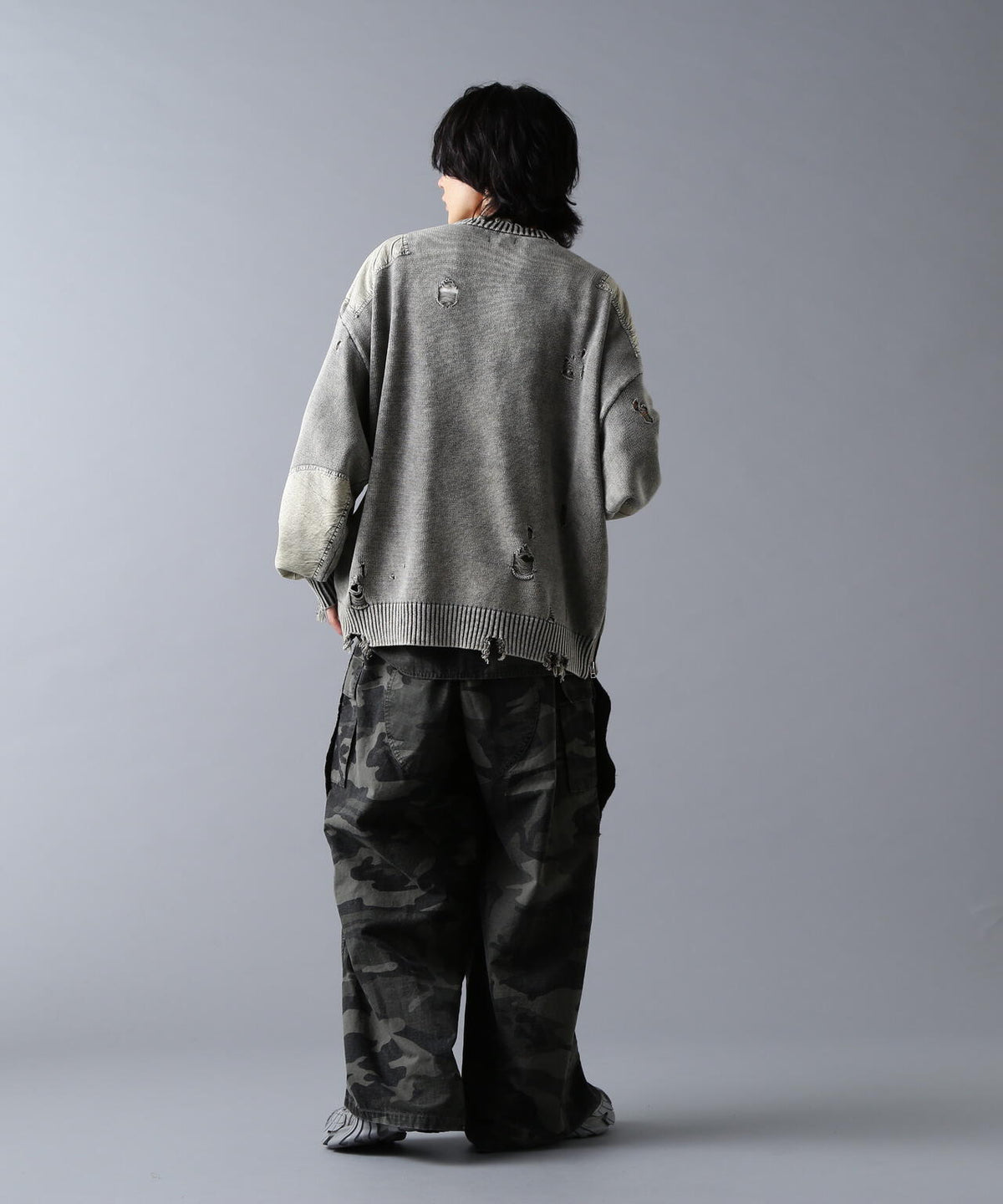 DankeSchon/ダンケシェーン/MILS KNIT CREWNECK