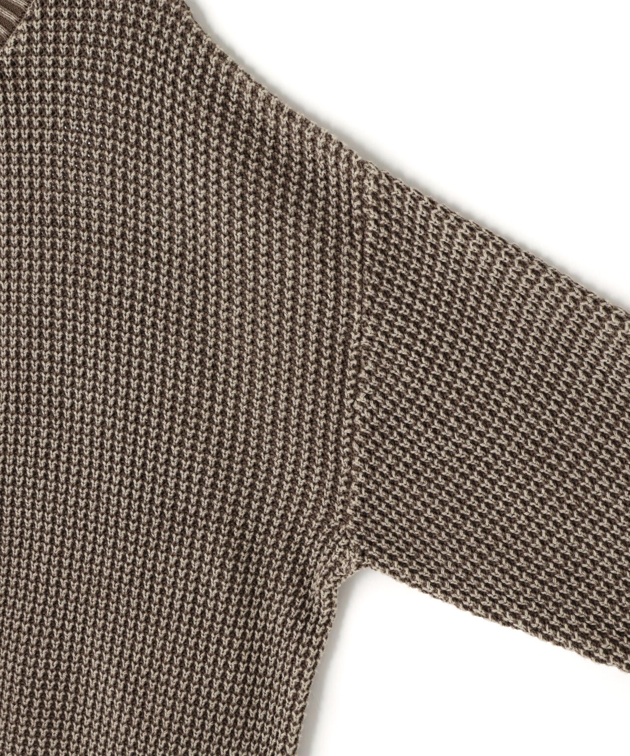 【WEB&DEPOT限定】DankeSchon/ダンケシェーン/PIGMENT STONE DAMAGE AZE CREWNECK