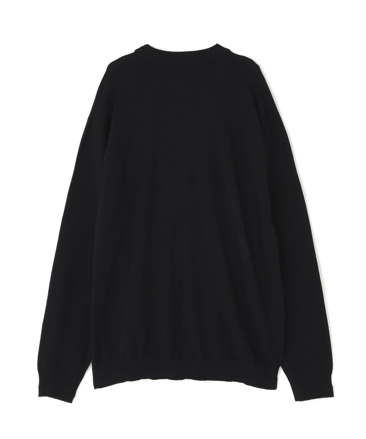 overprint/オーバープリント/OVAL V COTTON KNIT