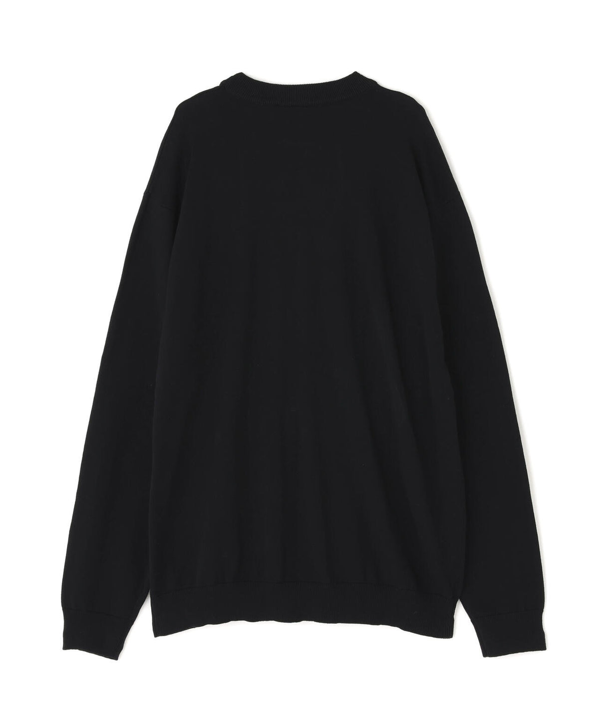 overprint/オーバープリント/OVAL V COTTON KNIT