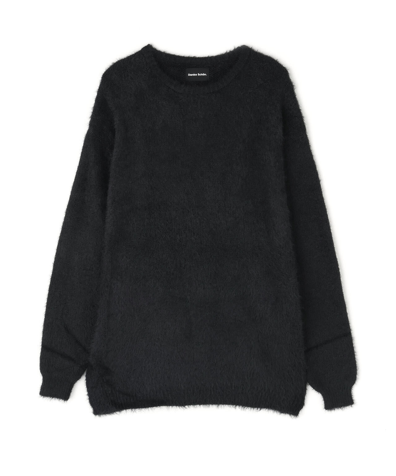 【WEB&DEPOT限定】DankeSchon/ダンケシェーン/SHAGGY CREWNECK KNIT