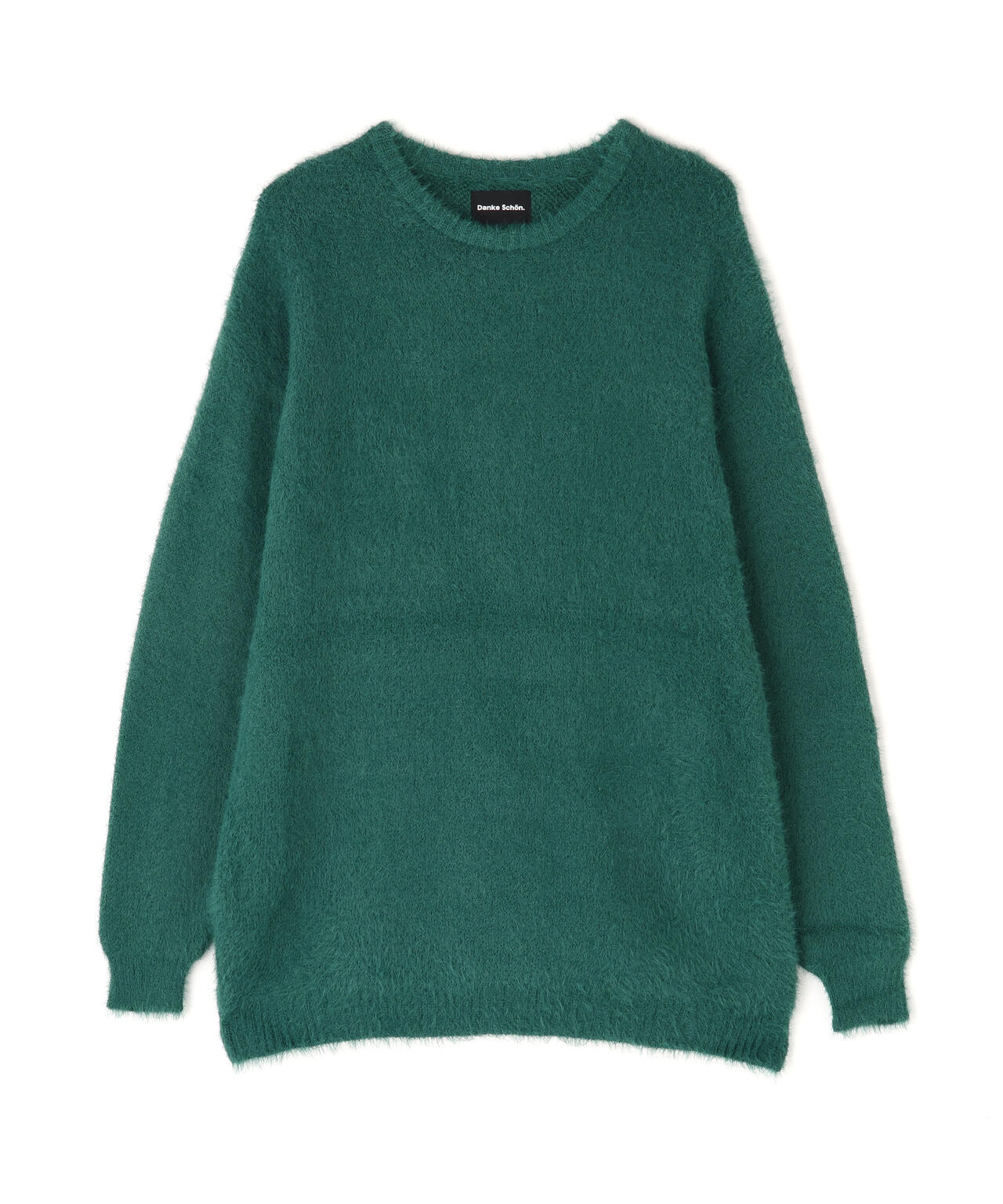 【WEB&DEPOT限定】DankeSchon/ダンケシェーン/SHAGGY CREWNECK KNIT