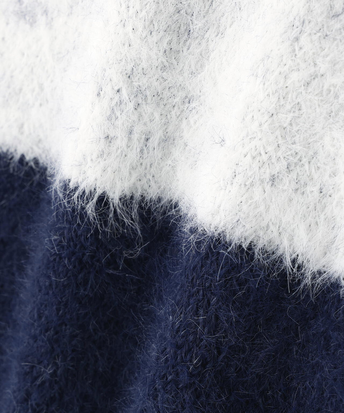【WEB&DEPOT限定】DankeSchon/ダンケシェーン/SHAGGY BORDER CREWNECK