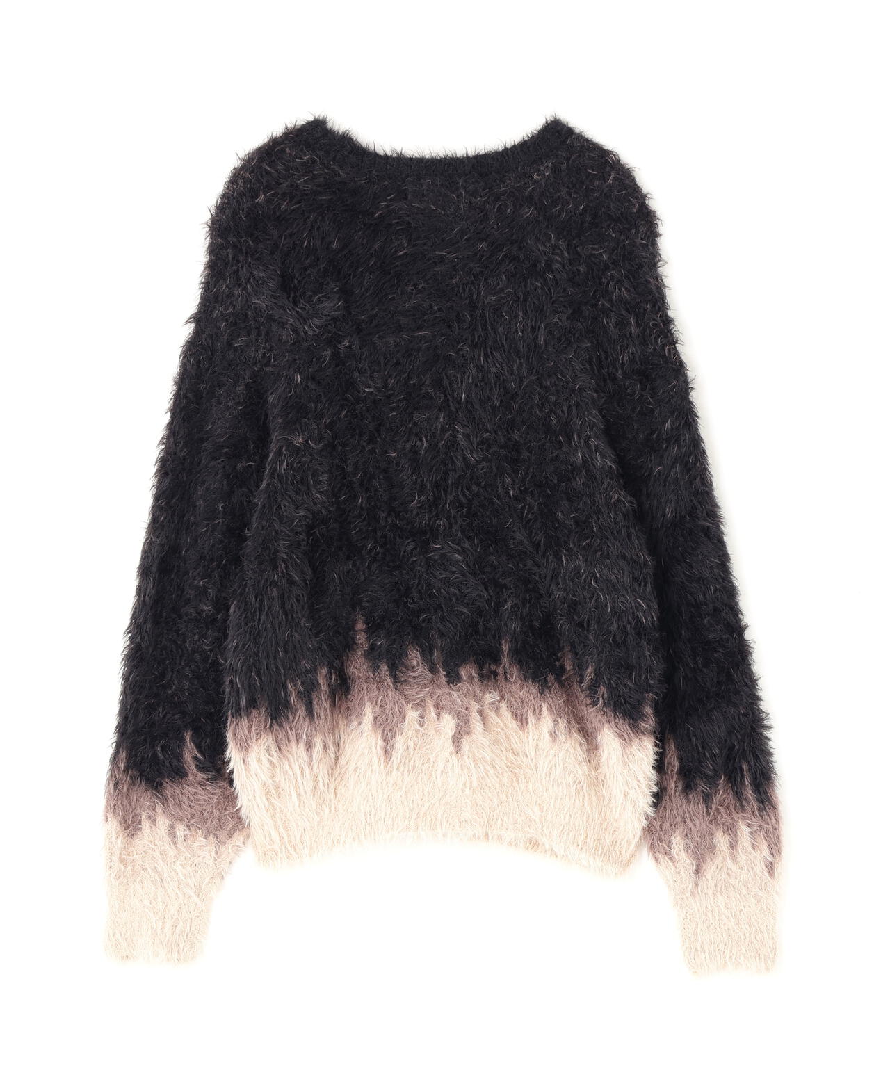 DankeSchon/ダンケシェーン/NYLON SHAGGY CREWNECK SWITCH