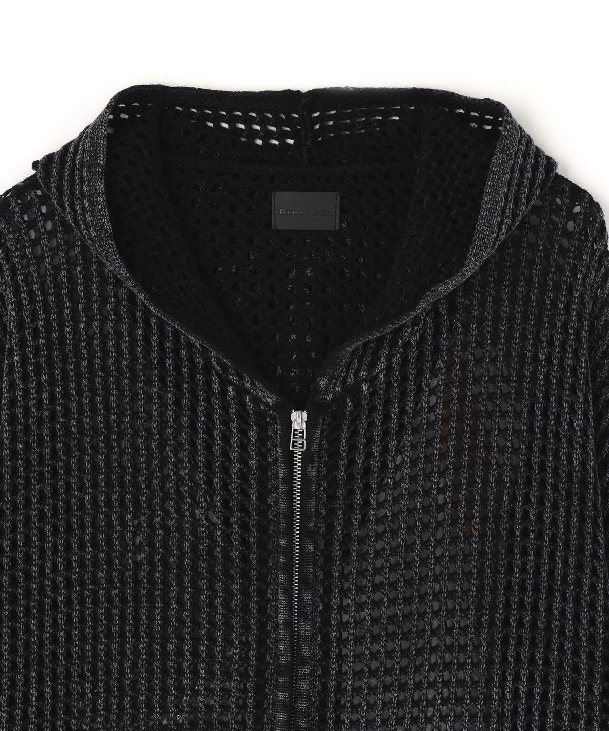【WEB&DEPOT限定】DankeSchon/ダンケシェーン/CHEMICAL MESH KNIT ZIP HOODIE