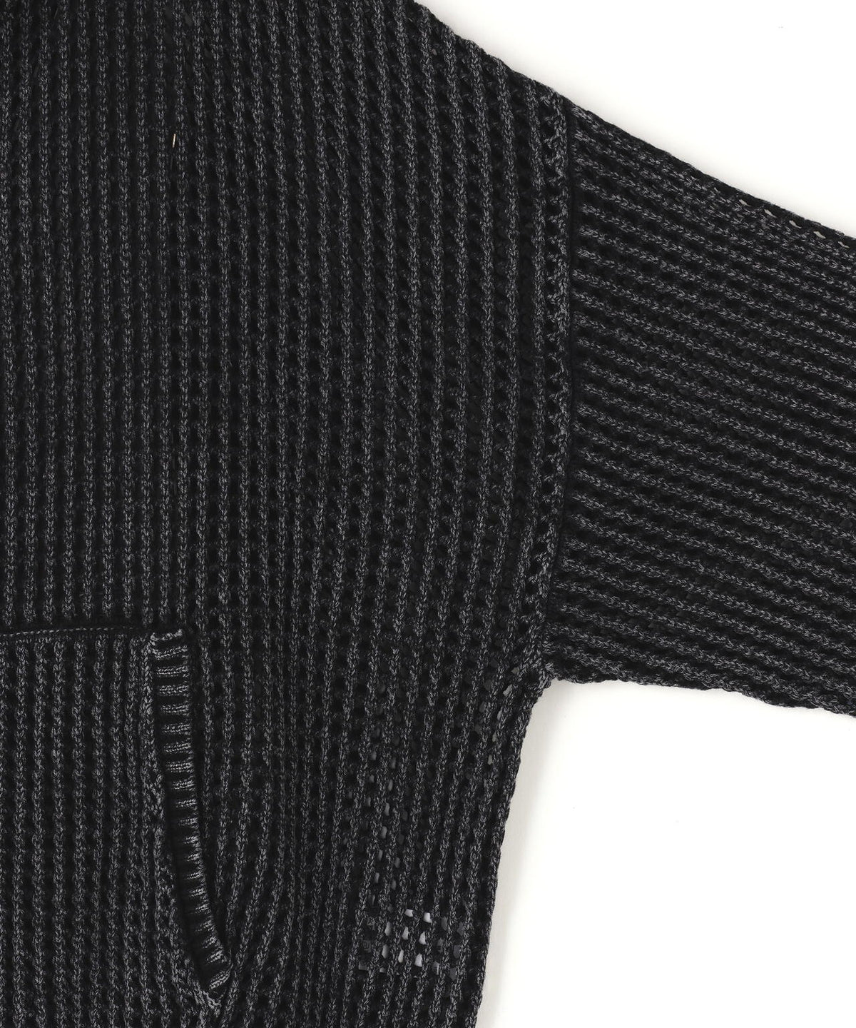 【WEB&DEPOT限定】DankeSchon/ダンケシェーン/CHEMICAL MESH KNIT ZIP HOODIE