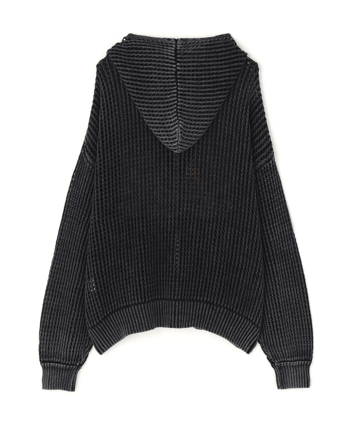 【WEB&DEPOT限定】DankeSchon/ダンケシェーン/CHEMICAL MESH KNIT ZIP HOODIE