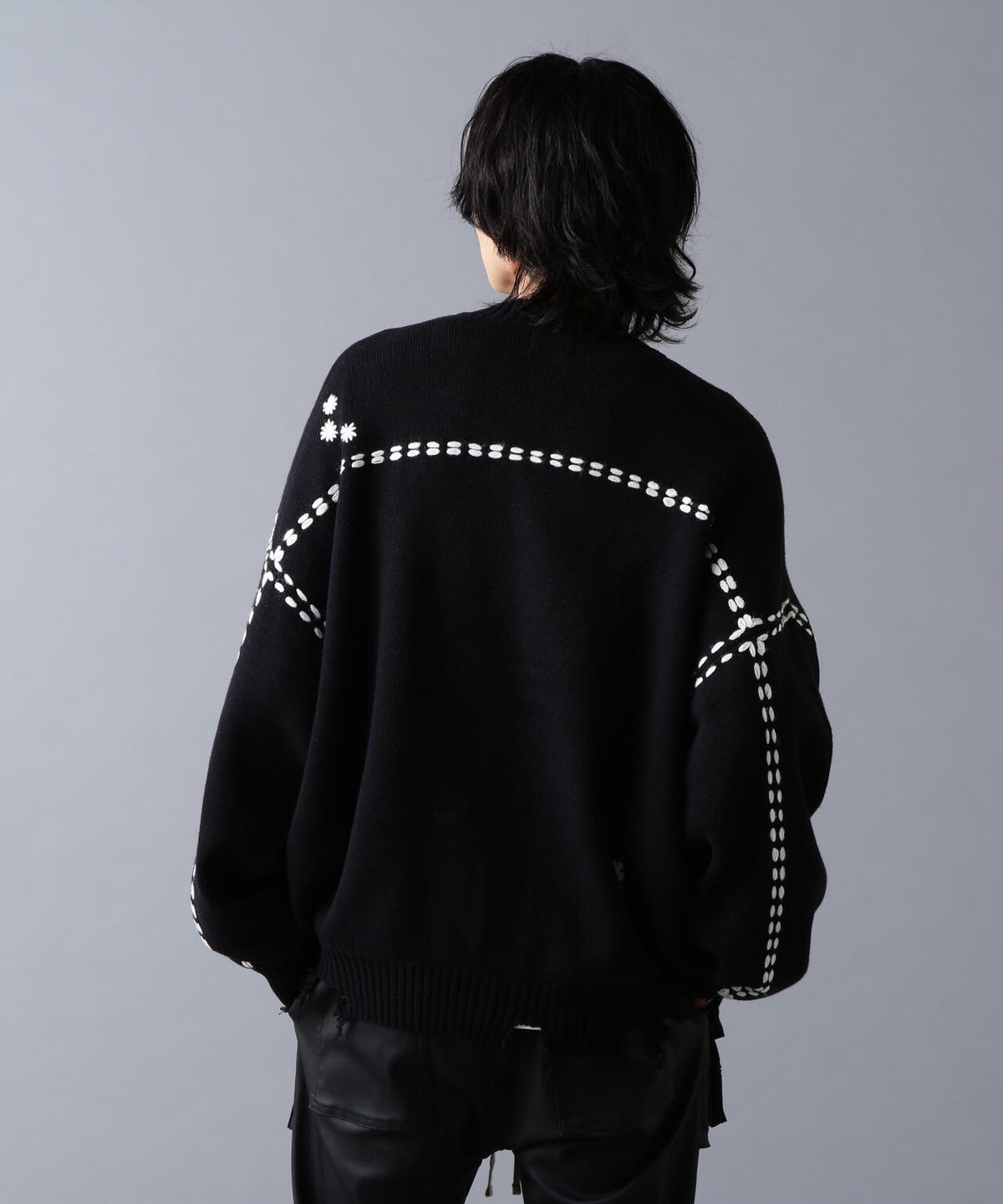 DankeSchon/ダンケシェーン/HAND STITCH KNIT CARDIGAN