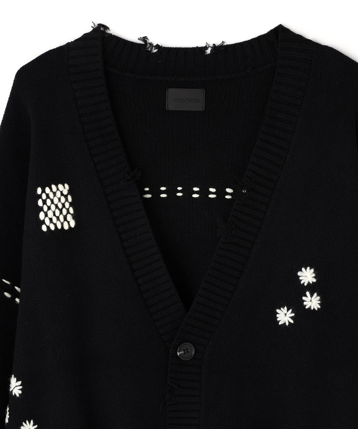 DankeSchon/ダンケシェーン/HAND STITCH KNIT CARDIGAN
