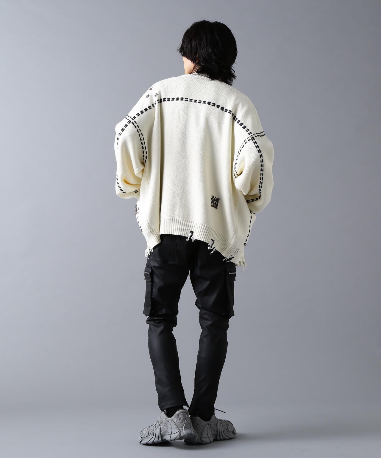 DankeSchon/ダンケシェーン/HAND STITCH KNIT CARDIGAN