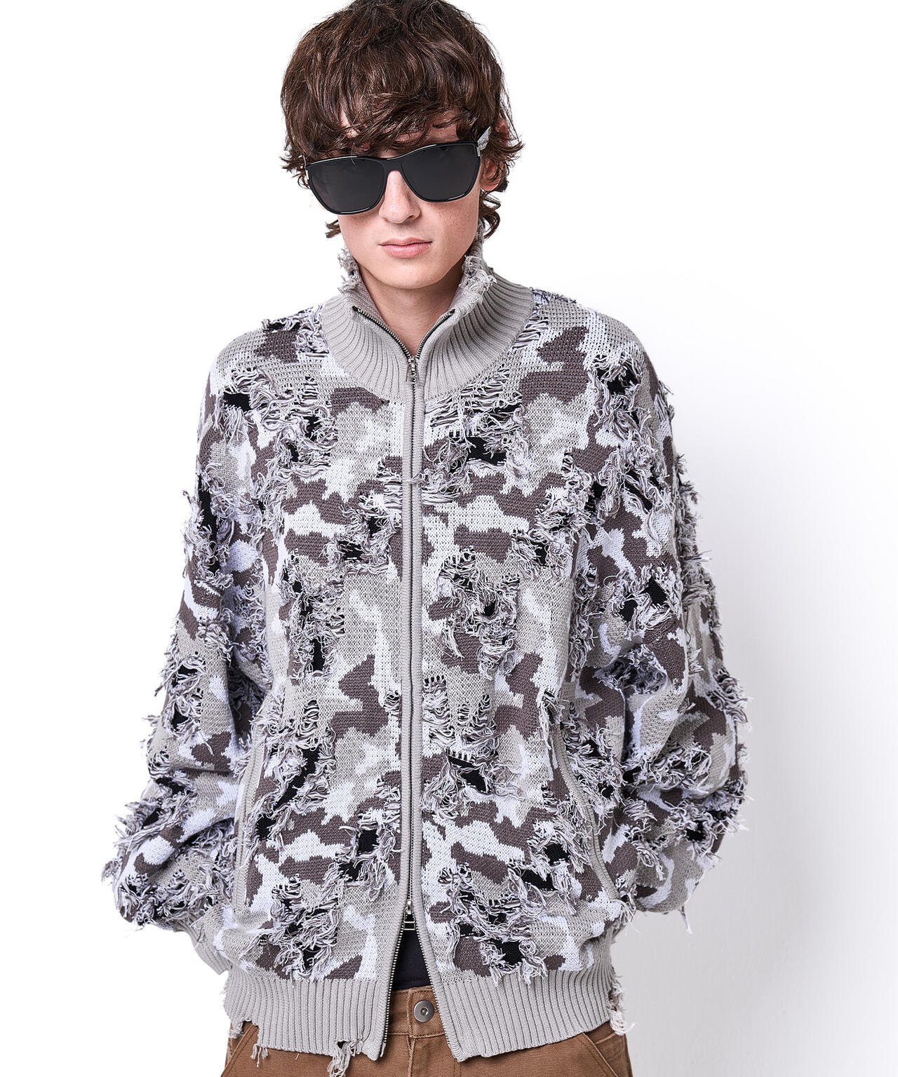 DankeSchon/ダンケシェーン/CAMO KNIT DRIVERS