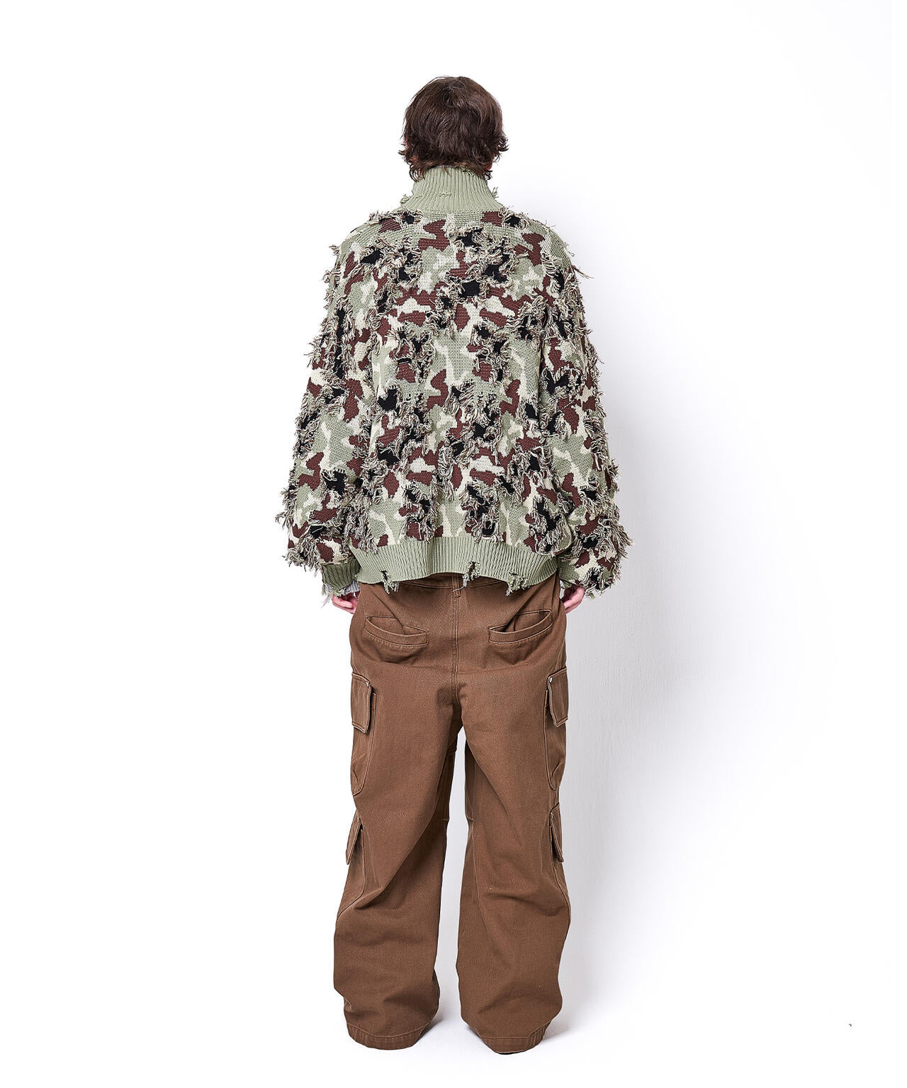 DankeSchon/ダンケシェーン/CAMO KNIT DRIVERS
