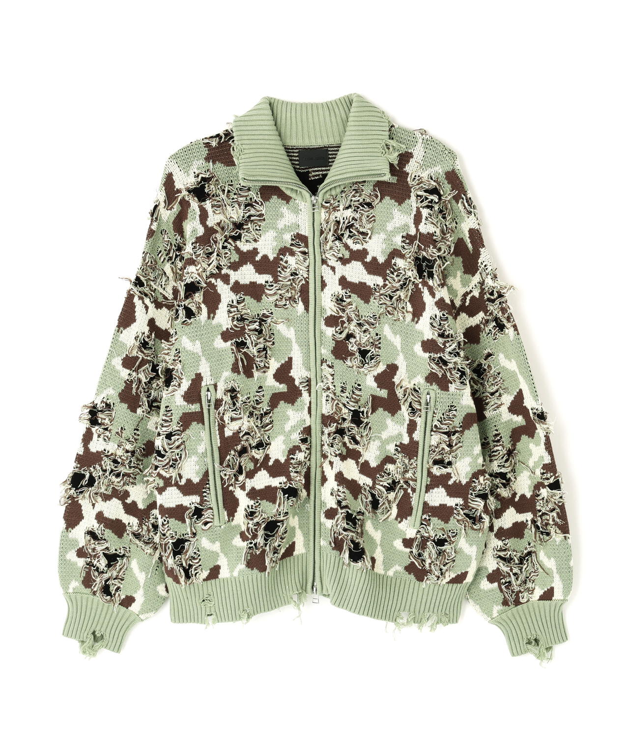 DankeSchon/ダンケシェーン/CAMO KNIT DRIVERS