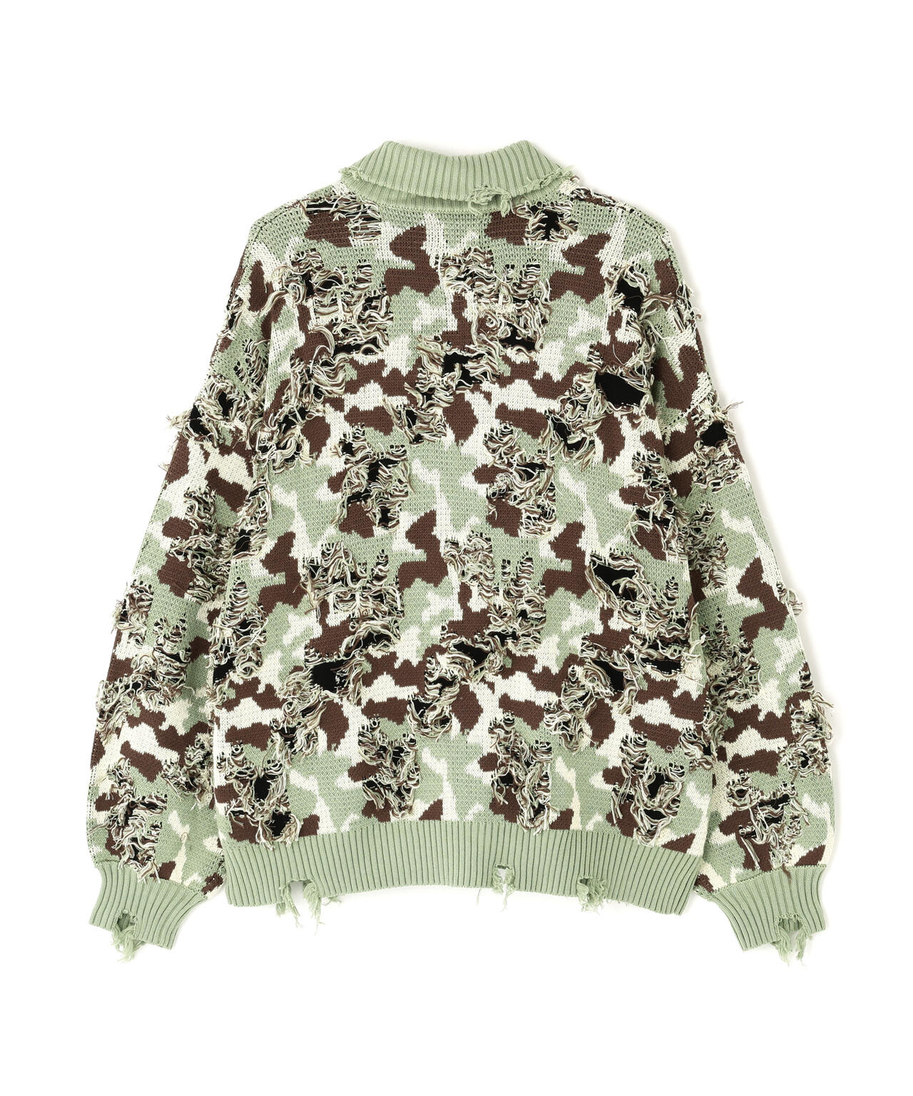 DankeSchon/ダンケシェーン/CAMO KNIT DRIVERS