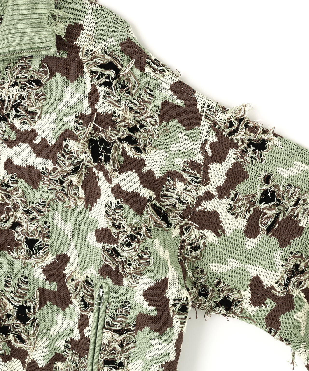 DankeSchon/ダンケシェーン/CAMO KNIT DRIVERS