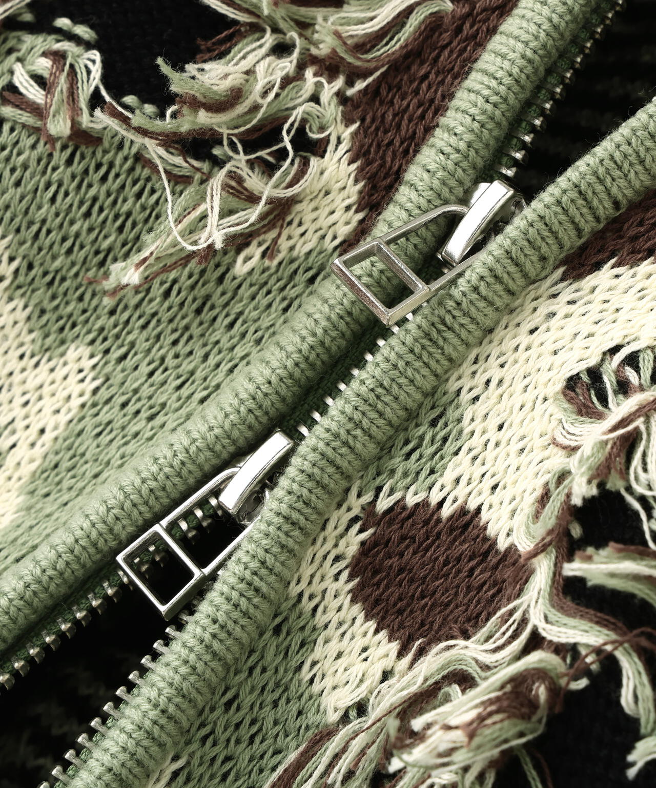 DankeSchon/ダンケシェーン/CAMO KNIT DRIVERS