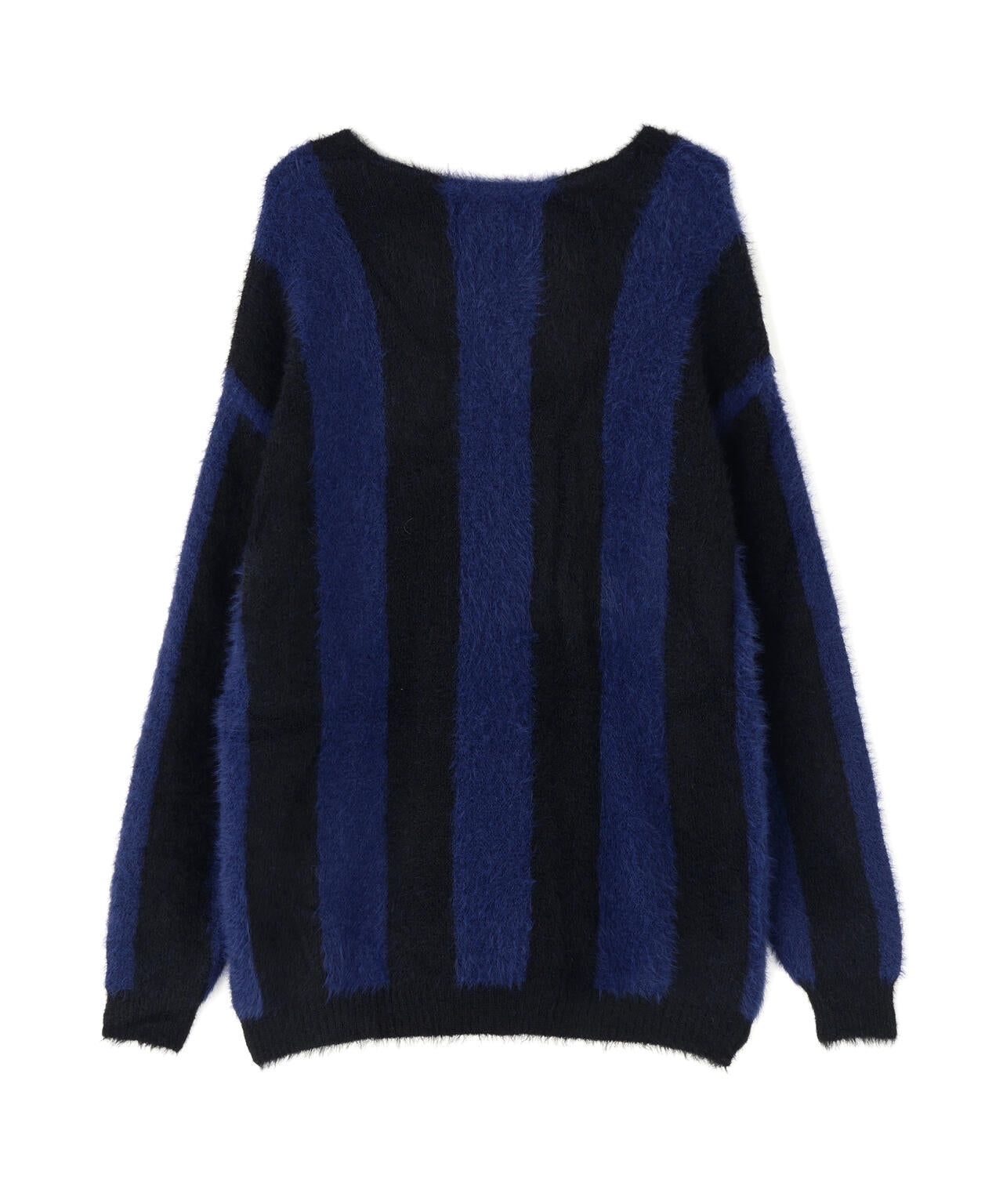 【WEB&DEPOT限定】DankeSchon/ダンケシェーン/SHAGGY STRIPE CARDIGAN