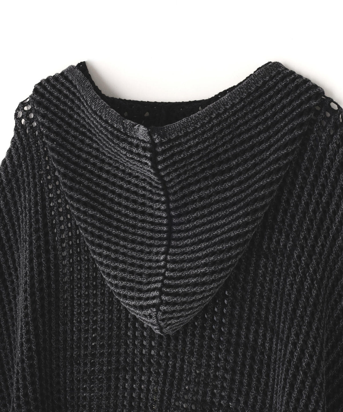 DankeSchon/ダンケシェーン/CHEMICAL MESH KNIT ZIP HOODIE